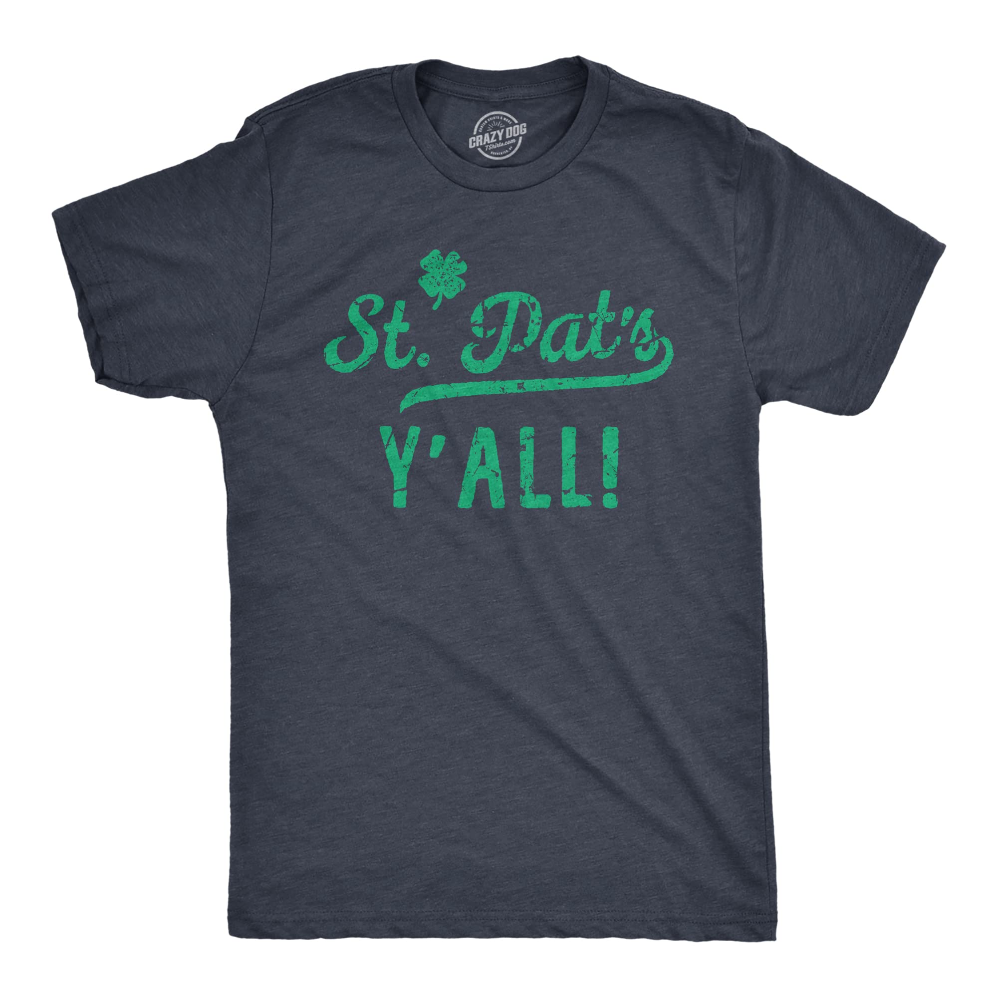 Mens Saint Patricks T Shirts Funny Party Tees for Guys Great Parade Shirts