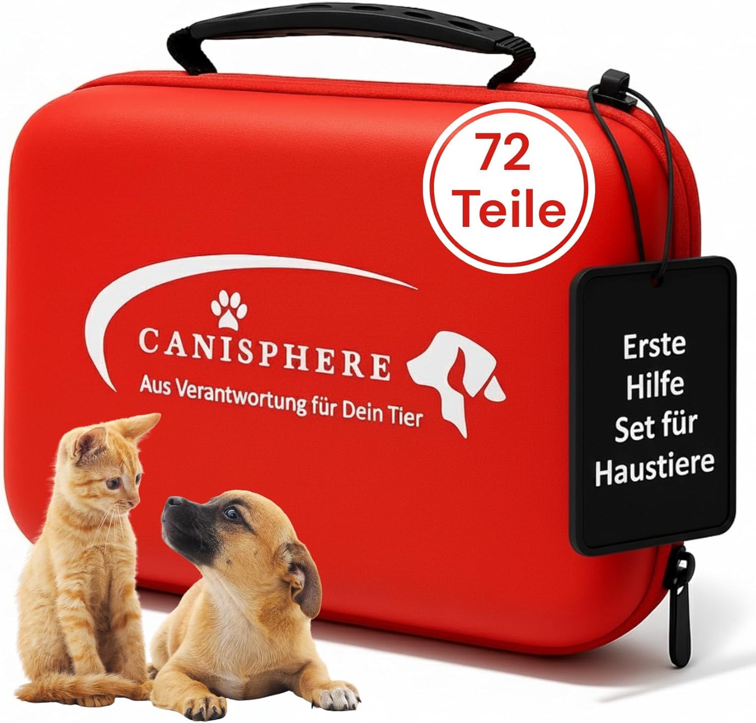 Erste-Hilfe Box für Hunde mit über 70 Einzelteilen