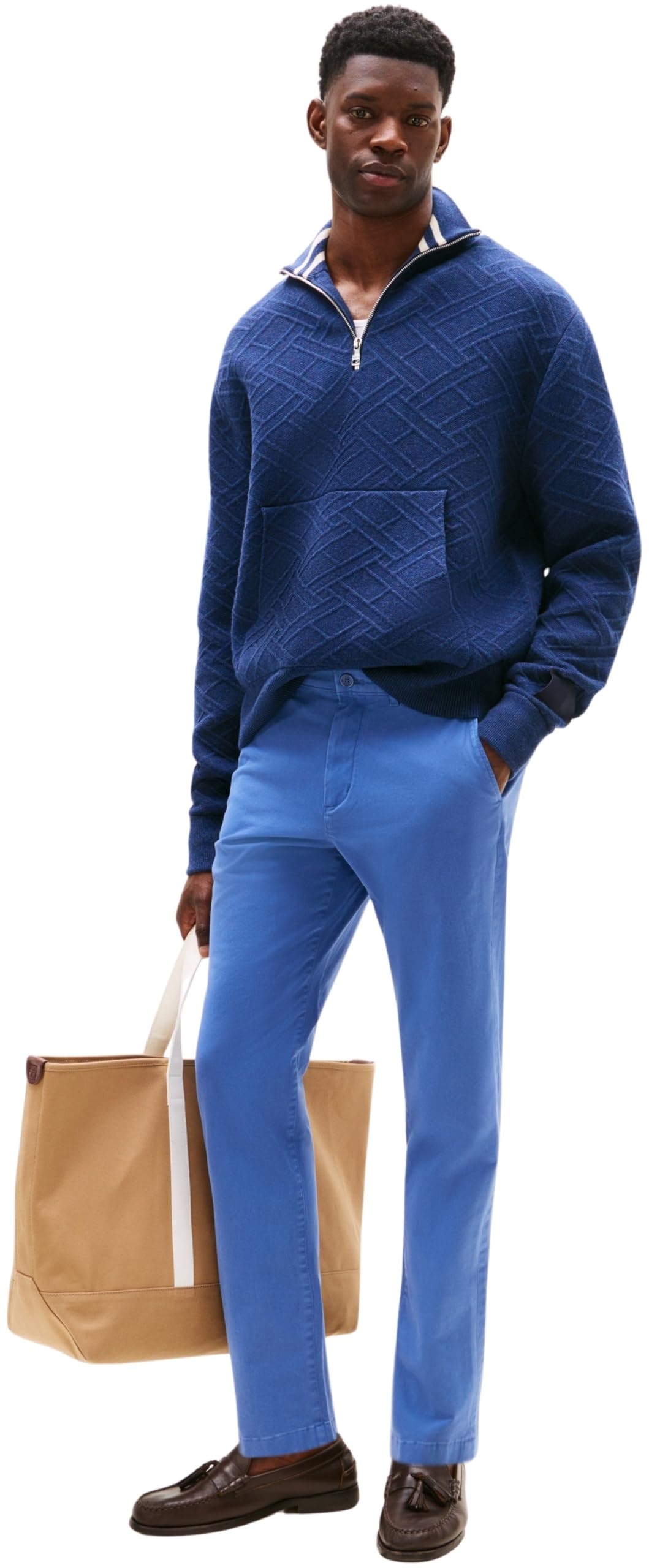Tommy Hilfiger Pantalón Chino Hombre Core Harlem Essential Twill Relaxed Fit
