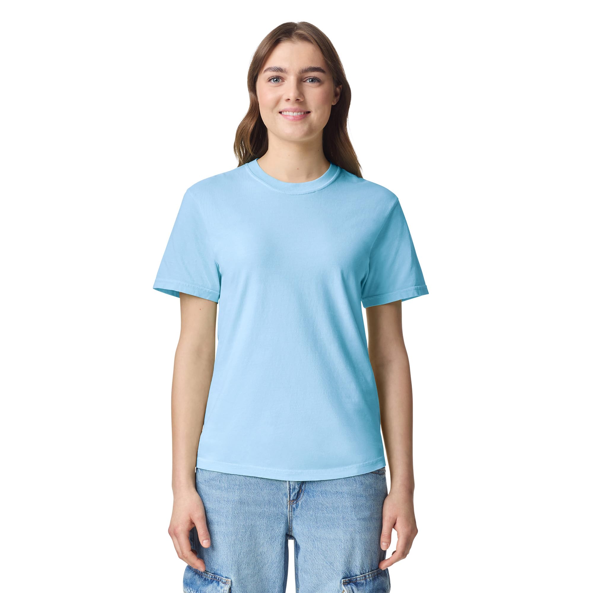 Comfort Colors Men's Adult Tee T-Shirt, Chambray, XL