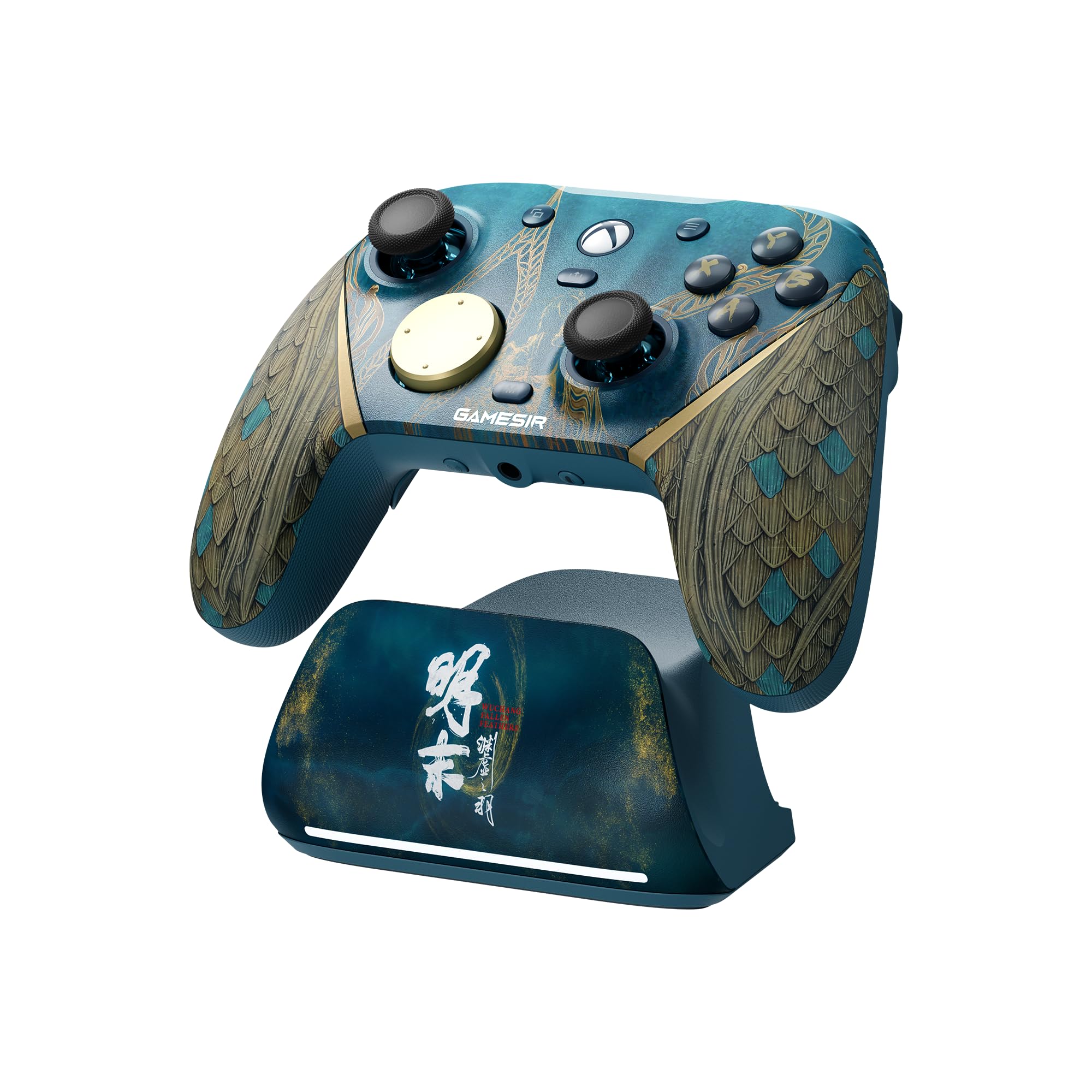 GameSir G7 Pro 1000Hz Controller mit Ladestation für Xbox Series X|S, Xbox One, Windows 10/11 & Android – TMR Joysticks, verstellbare Trigger & 4 programmierbare Tasten – WUCHANG: Fallen Feathers