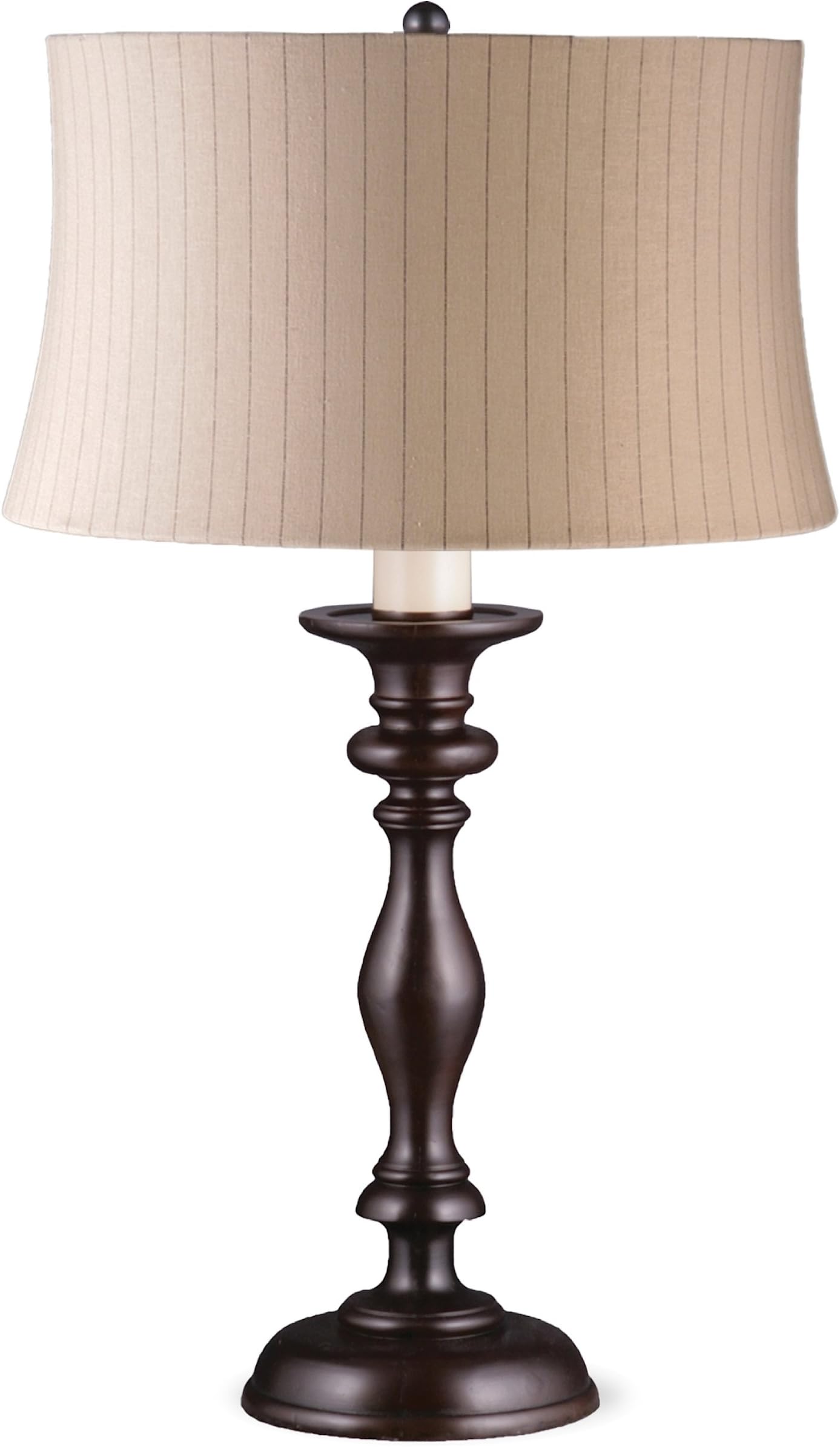 Lighting Enterprises Turned Table Lamp, Java