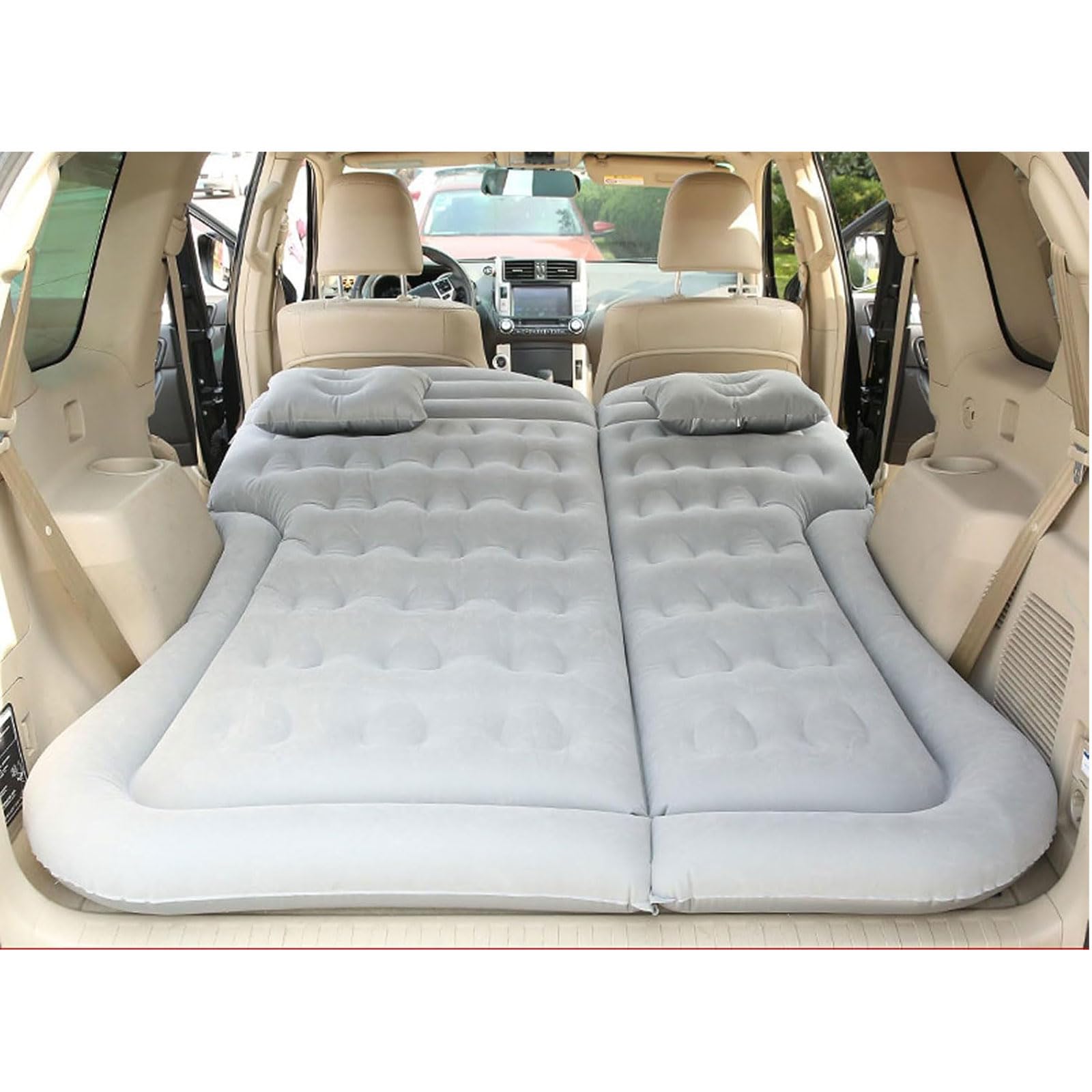 Materassi Ad Aria per Volvo V60 Cross Country 2018 2019 2020 2021 2022 2023 2024 2025, Letto Gonfiabile Portatile con Pompa Ad Aria, per Campeggio/Viaggio/attività All'aperto,D