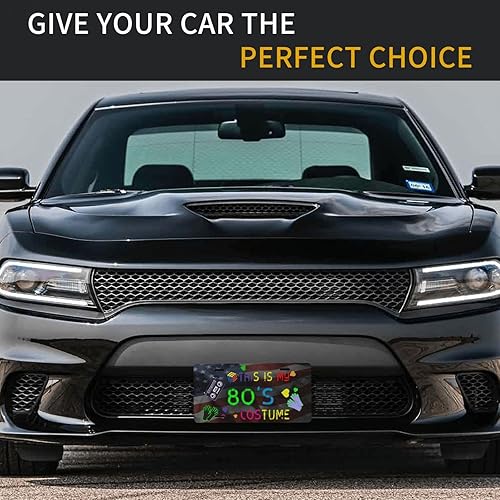 Miniatura 5 de 80's Eighties Retro Party Decorative Aluminum License Plate Sign, Novelty Metal Plate, 6 x 12 in49