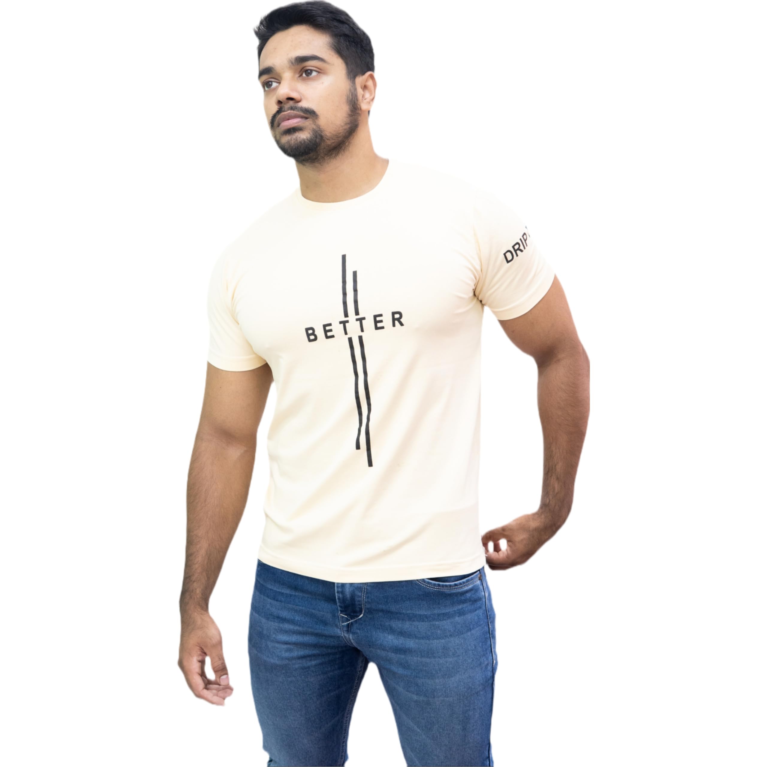 Drip Drop's Regular Printed Men's Tshirt