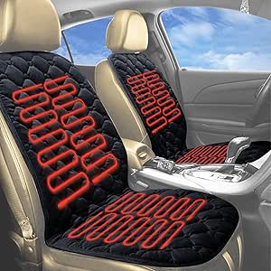 Priprilod 1PCS Black Universal Seat Cushion Accessory Kit with Adjustment Switch for All Types of Cars Trucks Golf Carts Off-Road Vehicles Classic Cars Vans RV Vehicles