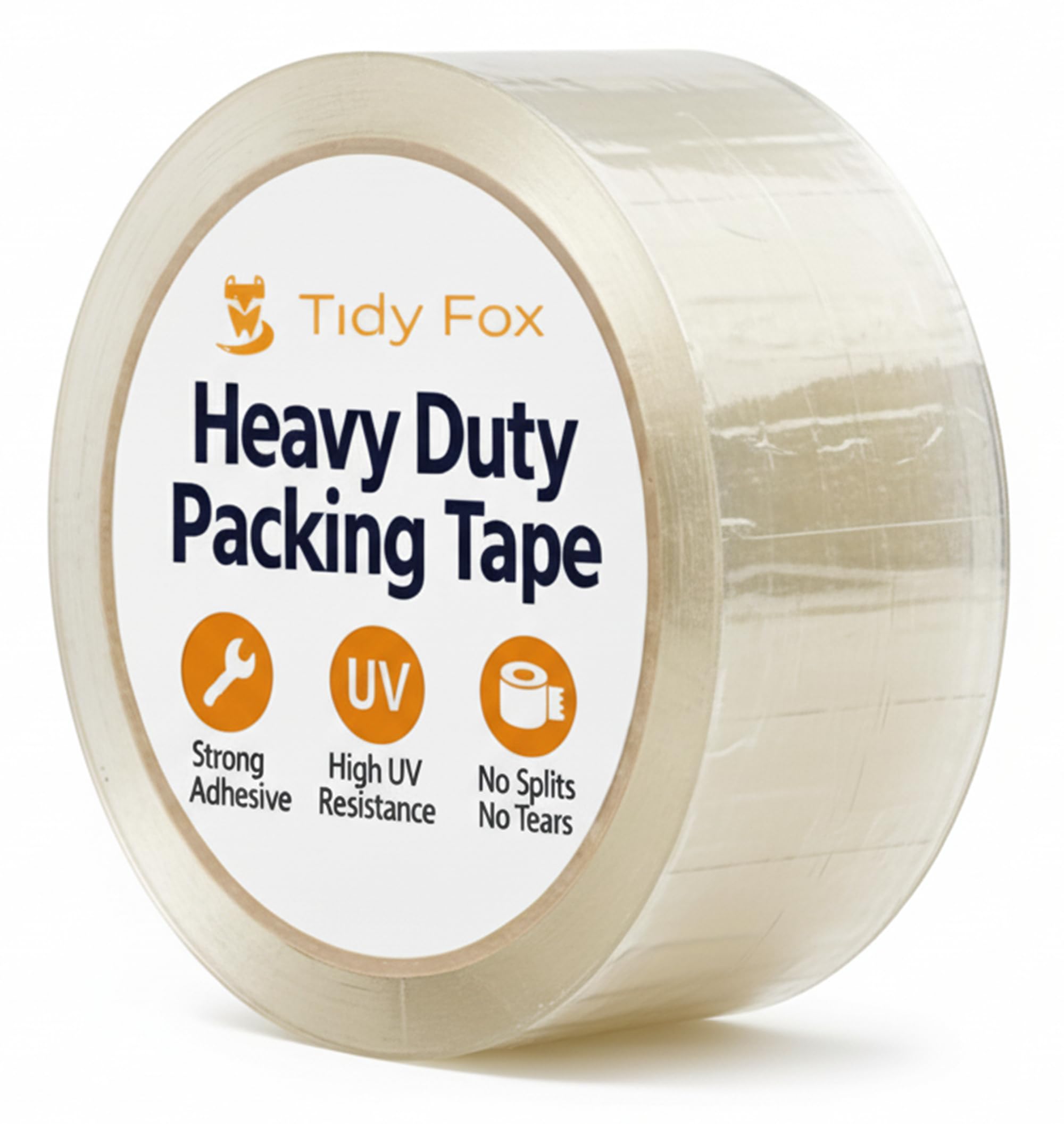 Cello Tape / 2 Inch x 65 mtr/Pack of 1 / Strong Transparent Packing Tape for Cartons, Shipping & E-Commerce Packaging