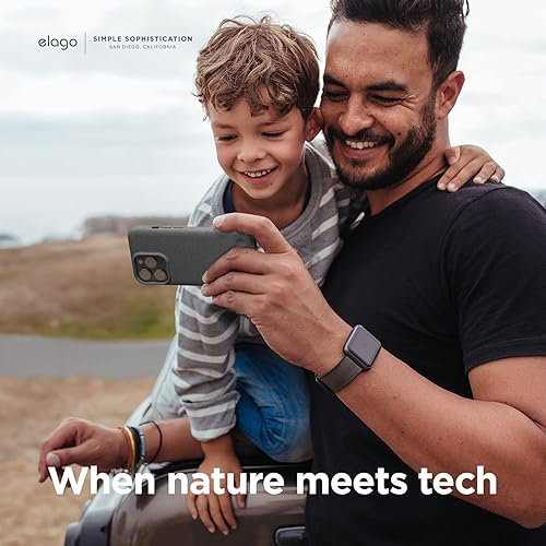 Miniatura 3 de elago Pebble - Funda compatible con iPhone 13 Pro de 6.1 pulgadas, funda protectora a prueba de golpes, revestimiento especial de guijarros,