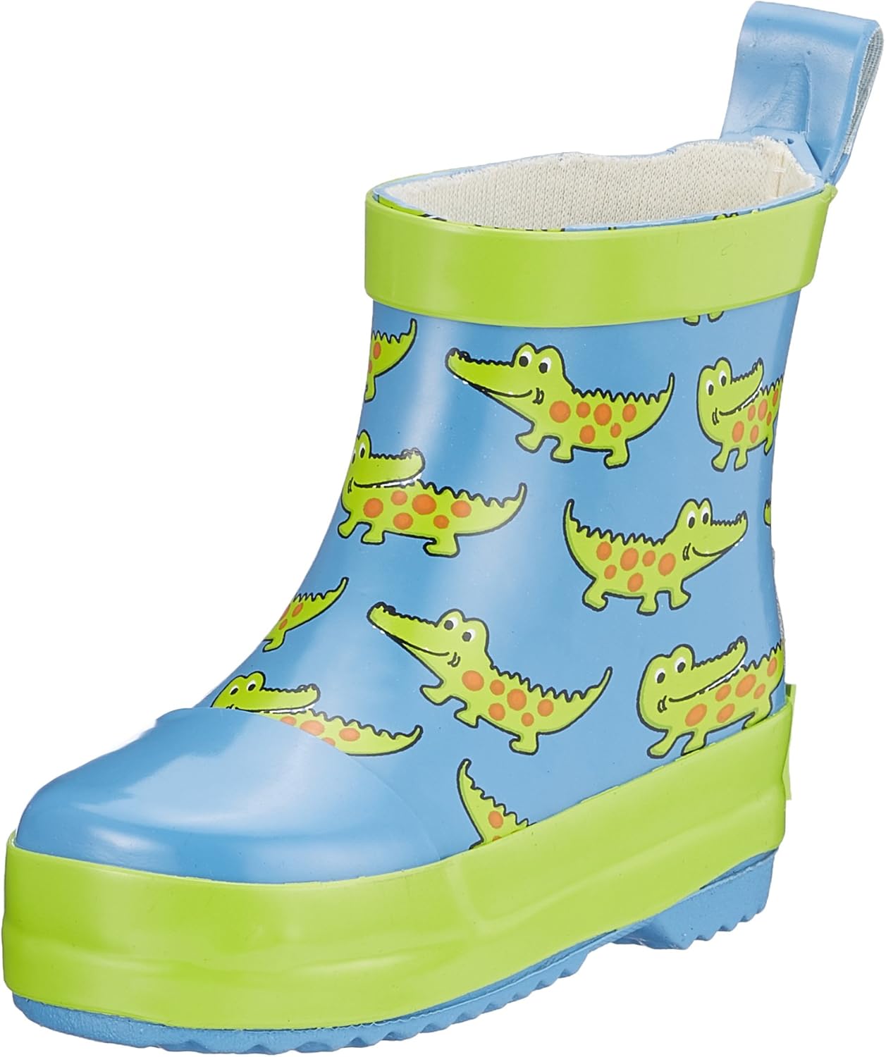 Playshoes Unisex Kids Rain Half Shaft Rubber Boots, Crocodile, 19 EU
