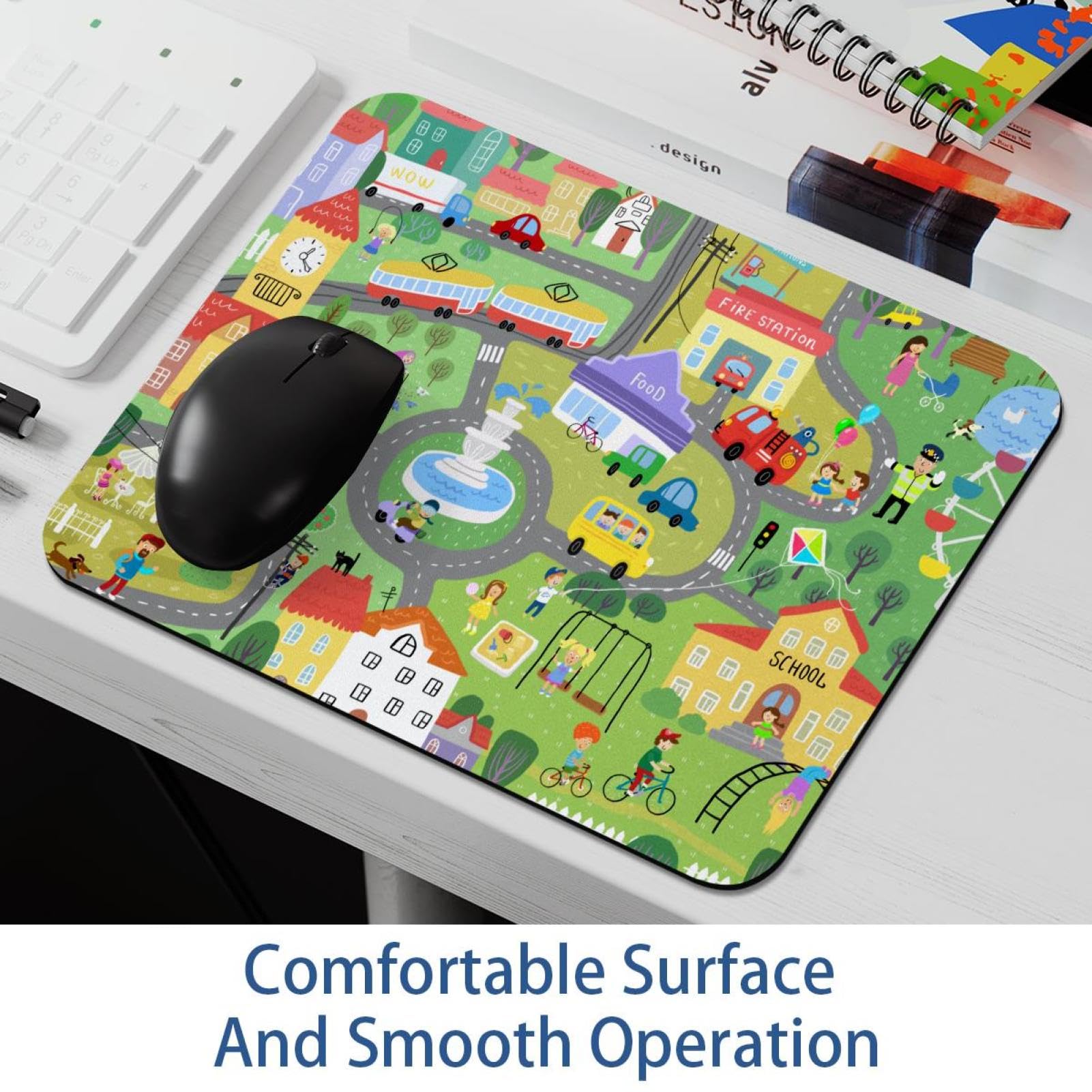 VAPOKF Tapis De Souris De Jeu, Tapis De Souris De Luxe Avec Texture