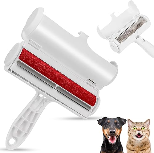 Removedor de pelo de mascotas para sofá, rodillo de pelusa reutilizable, suministros esenciales para mascotas, productos para perros, productos para