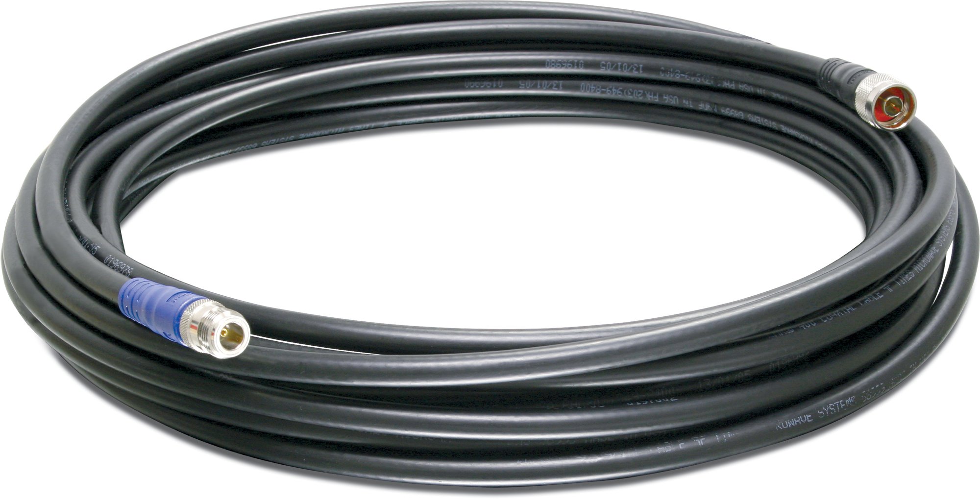 TRENDnet LMR-LW400 Low Loss N-Type Male to N-Type Female Cable, 12m (39.3 ft.), 2.4/5GHz Compatible,