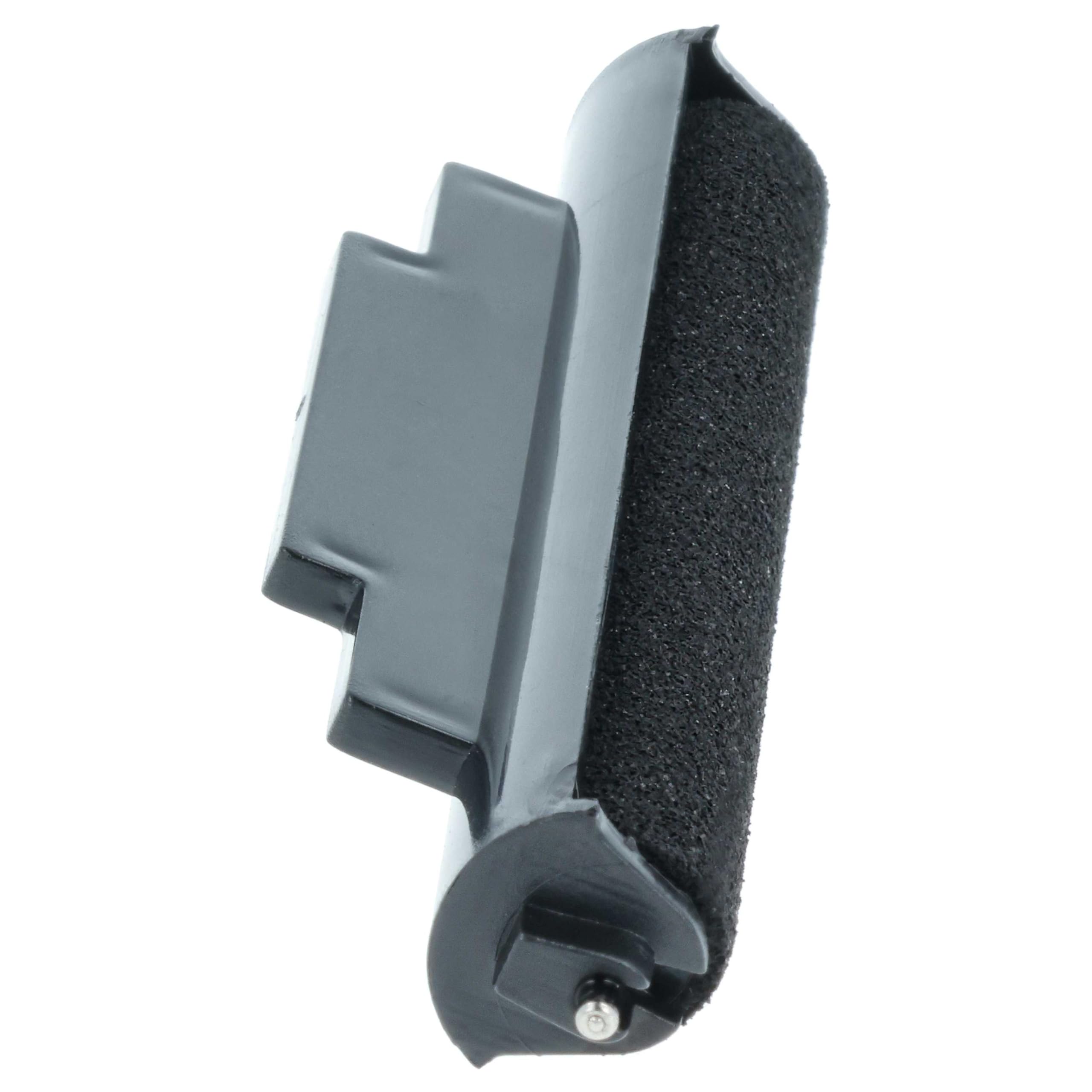 vhbw 10x Farbrolle, Farbwalze Schwarz kompatibel mit Ibico 900PD, 910PD, 920PD, 1225, 162-Serie Taschenrechner, Registrierkasse