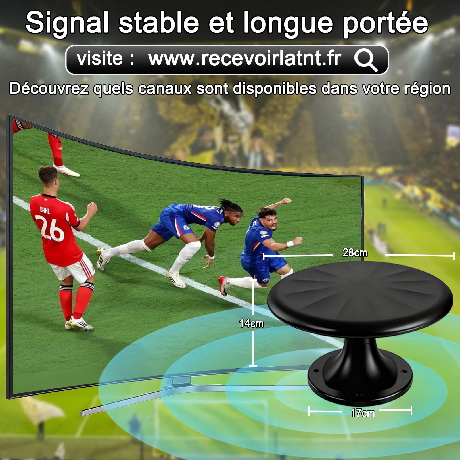Antenne TV Exterieure Puissante, Antennes TNT Exterieur Puissante