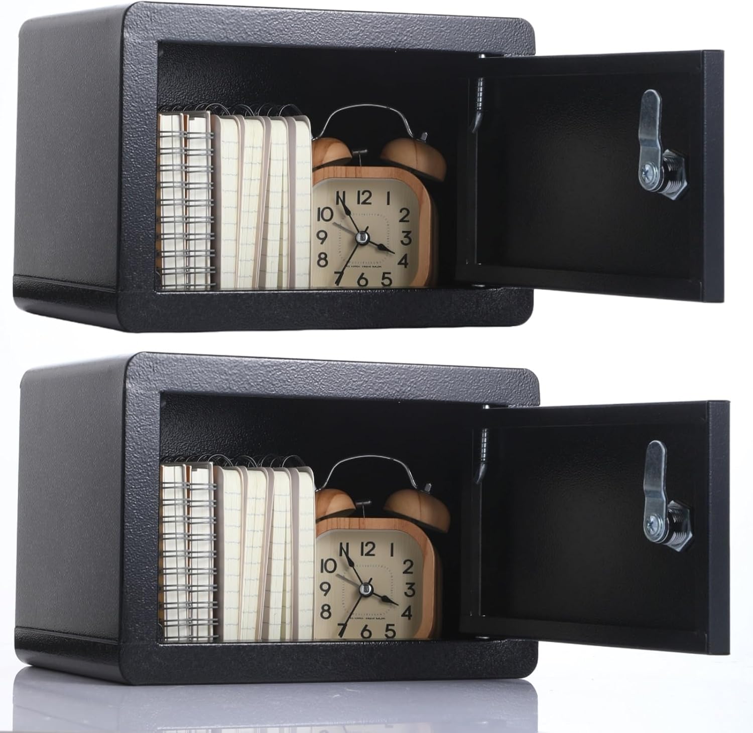 Amazon.com: DoubleFill 2 Pcs Locking Medicine Box Small Metal Locker 1 ...