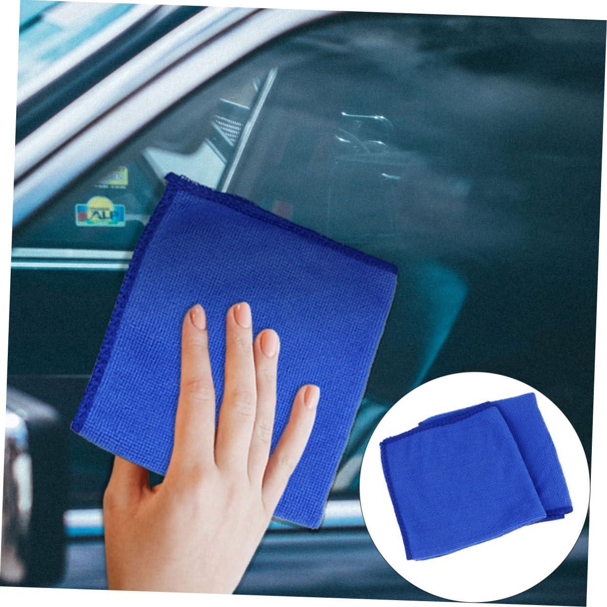 FRCOLOR 50piezas Paños De Limpieza De Microfibra Toalla De Microfibra para Lavado De Autos Torre De Limpieza