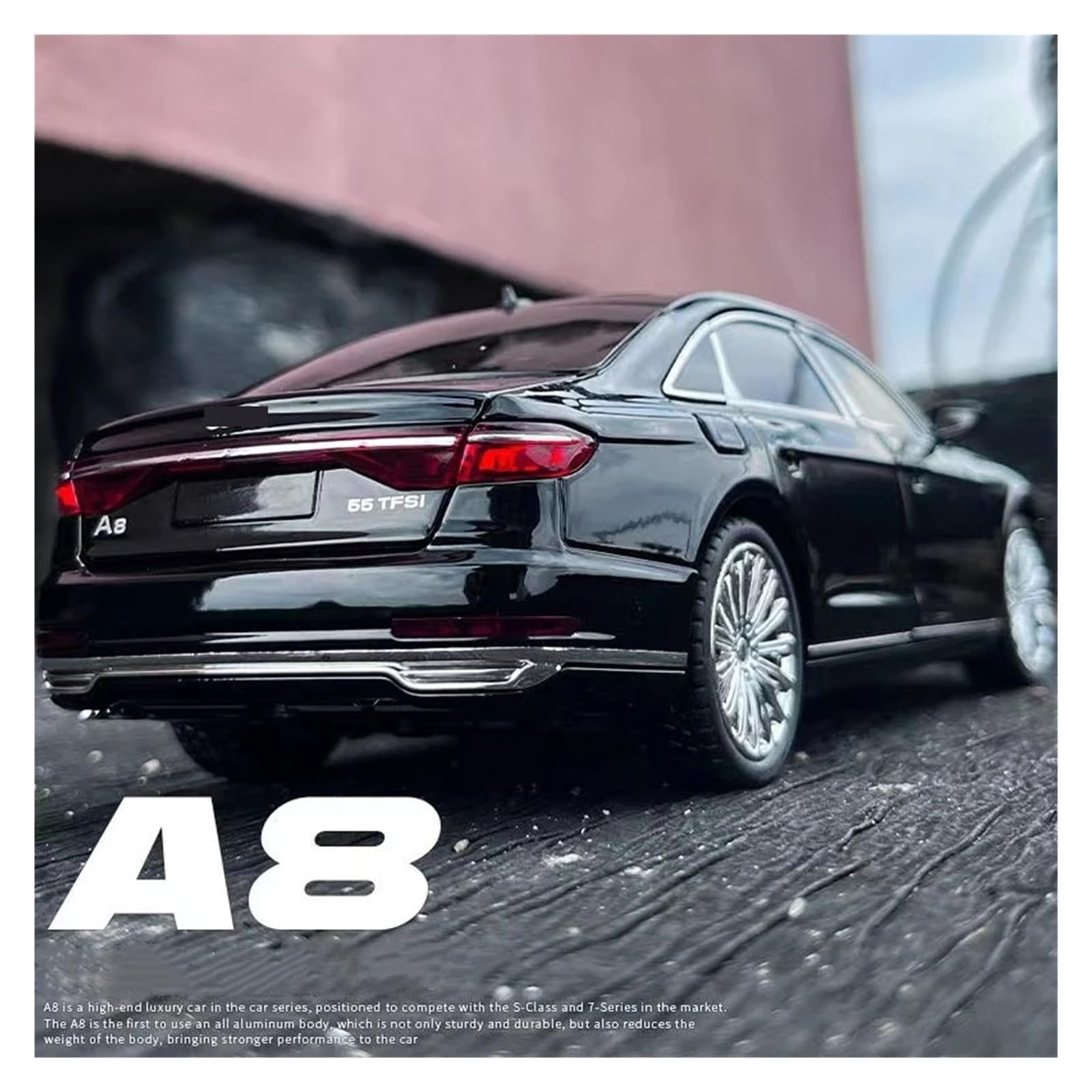 Amazon | ダイキャストカー 1 24 AUDI A8 合金車モデル ダイキャスト
