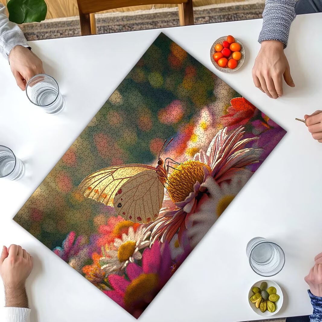 Puzzle 2000 Pezzi, Puzzle Farfalla, Misura: 100x71cm, Regalo Donna -8795