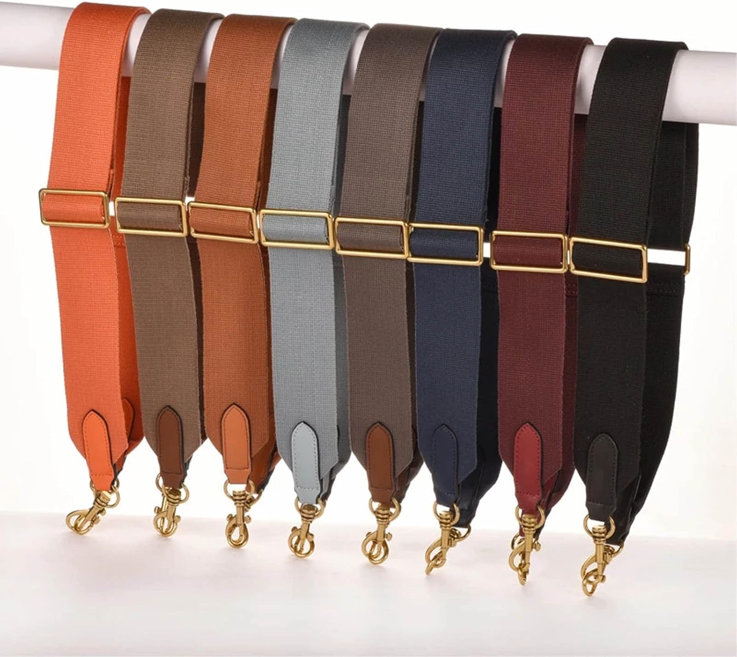 財布のストラップの交換 カラフルなバッグストラップデザイナーの大きい広いキャンバス生地ストラップメッセンジャーショルダーバッグベルト