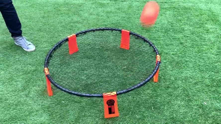 Outdoor Play Houten Tuin Bowlingset met 9 Kegels en 2 Ballen