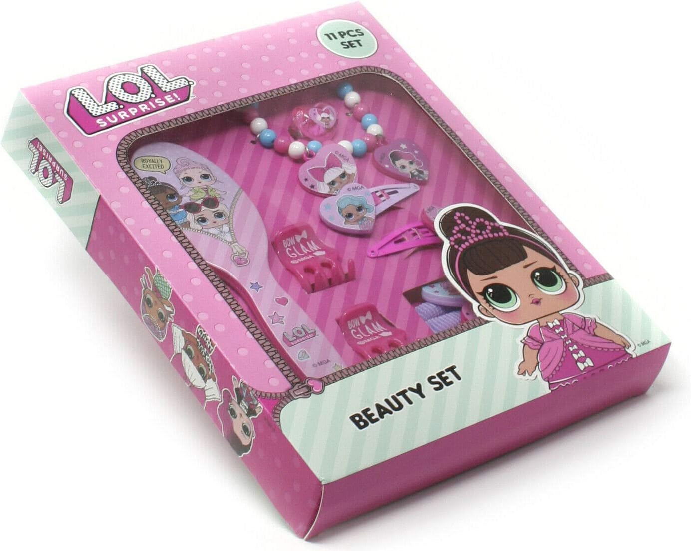 LOL Surprise Children's Character Girls Hair Beauty Accessories Set