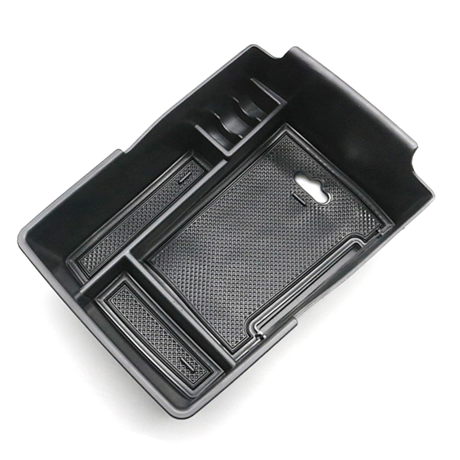 Drezzo Car Center Console Cover Santa Fe for TM 2021 2022 2023 Car Armrest Storage Box Central Control Container Stowing Tidying Auto Interior Accessories(Black)