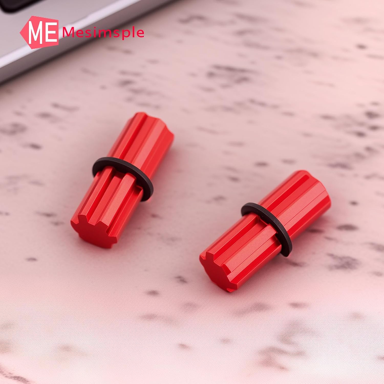 Alum 2Pcs Slipper Shaft AR310881 ARAC9102 for Arrma 1/10 Granite Senton Bigrock Vorteks 3S BLX Kraton Outcast 4S BLX 1/8 Typhon 3S Series Upgrades Part Red