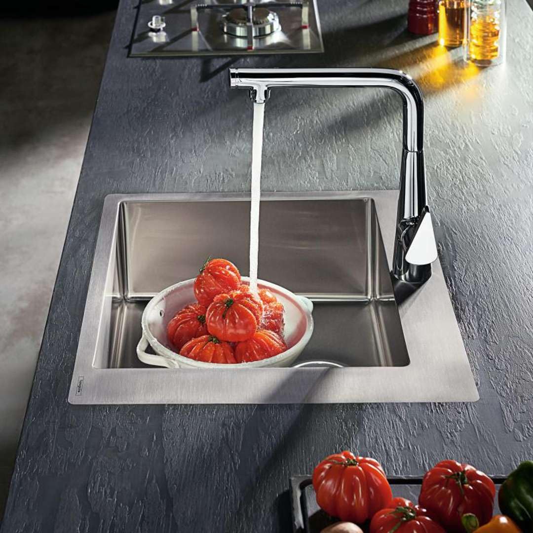 Hansgrohe Edelstahlspüle 660 Mm – Einbau Für 80 Cm Unterschrank