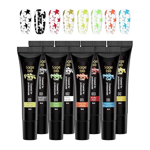 Miniatura 9 de Sello francés para arte de uñas, con raspador de uñas y cabezal de sello reemplazable, herramienta de inicio de manicura para el hogar, kit de