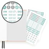 AT-A-GLANCE Wellness Journal, Undated Planner Weekly & Monthly, Self-Care Tracker for Mental & Physical Health, 5-3/4" x 8-1/4", Foundation, Peach (FDH-200) – view 7