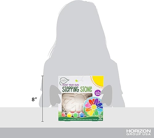 Vista 66 de Creative Roots - Figura decorativa para pintar tu propio erizo de camino de piedra de Horizon Group USA Toy