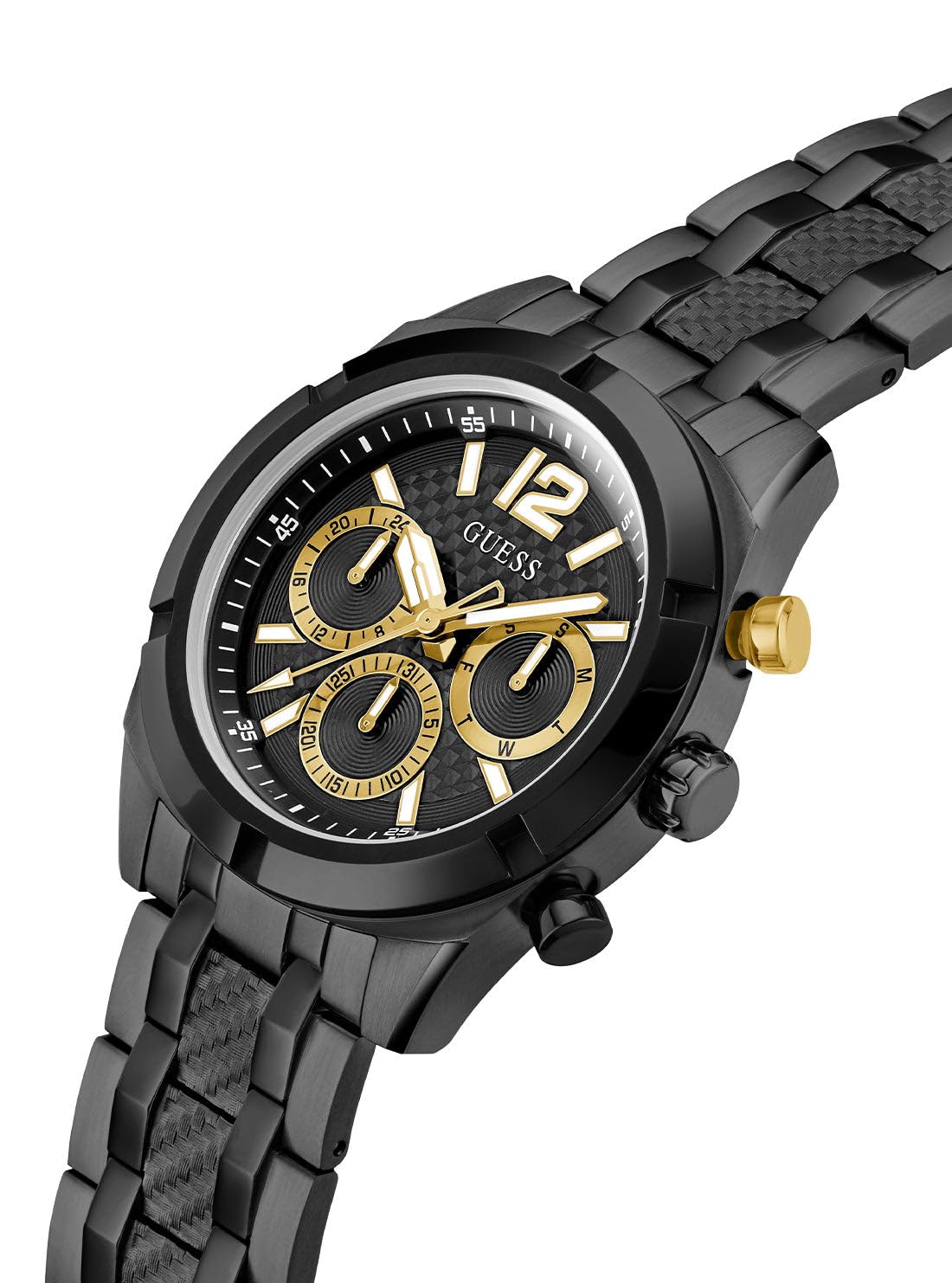 GUESS Reloj de Pulsera para Hombre de Acero Inoxidable