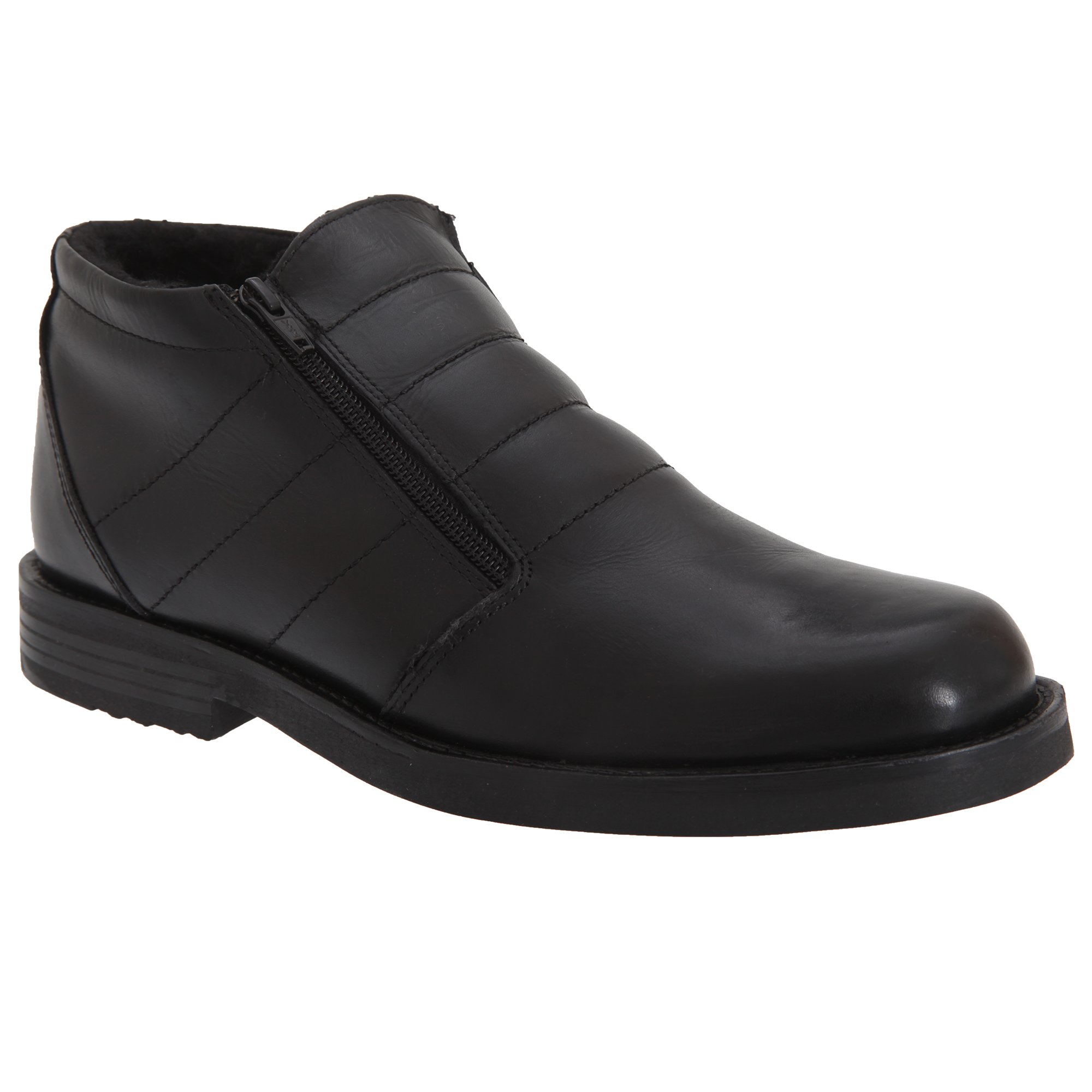 Roamers Mens Twin Zip Thermal Lined Boots (7 UK) (Black)
