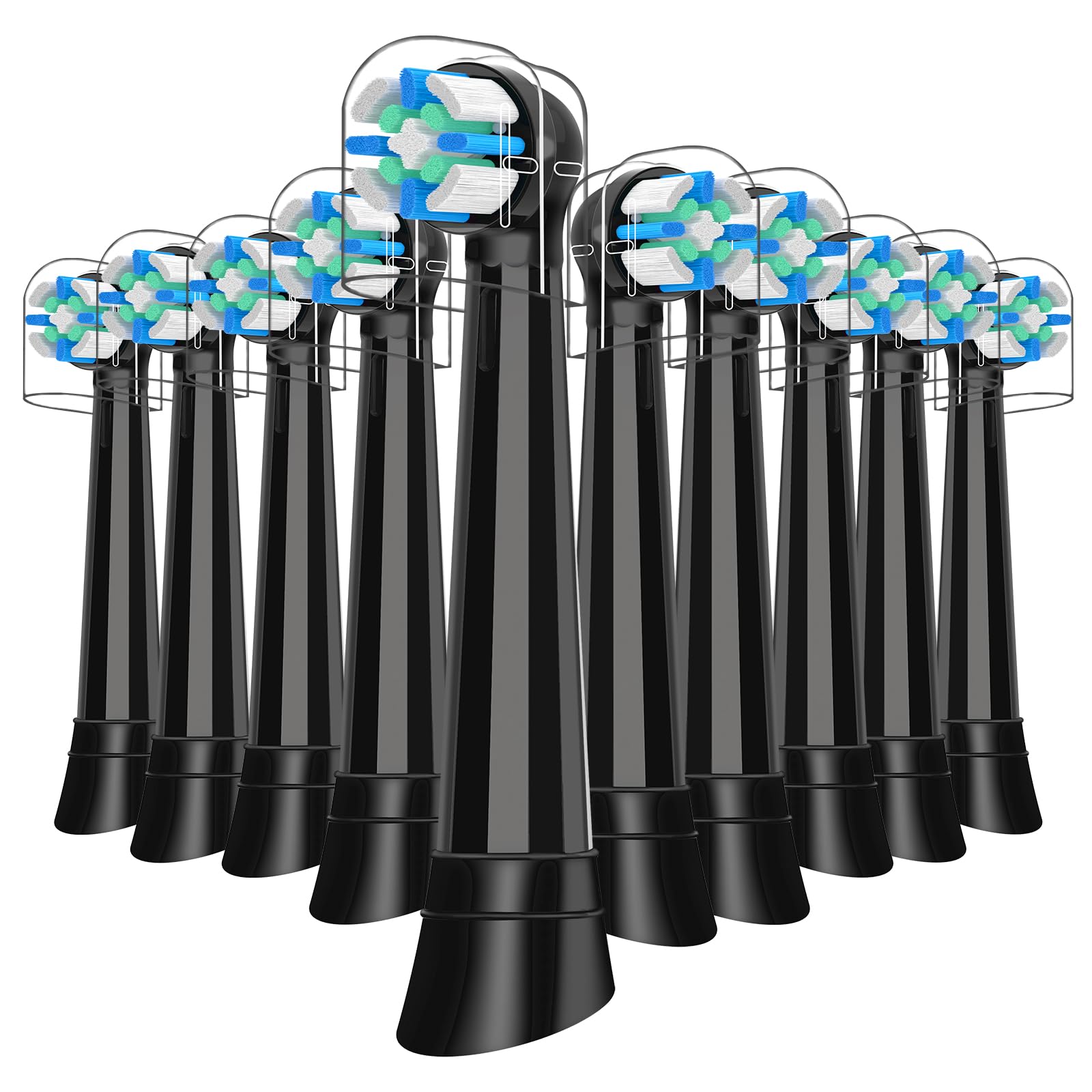 10 Pack IO Replacement Heads Compatible with Oral B IO 2 3 4 5 6 7 8 9