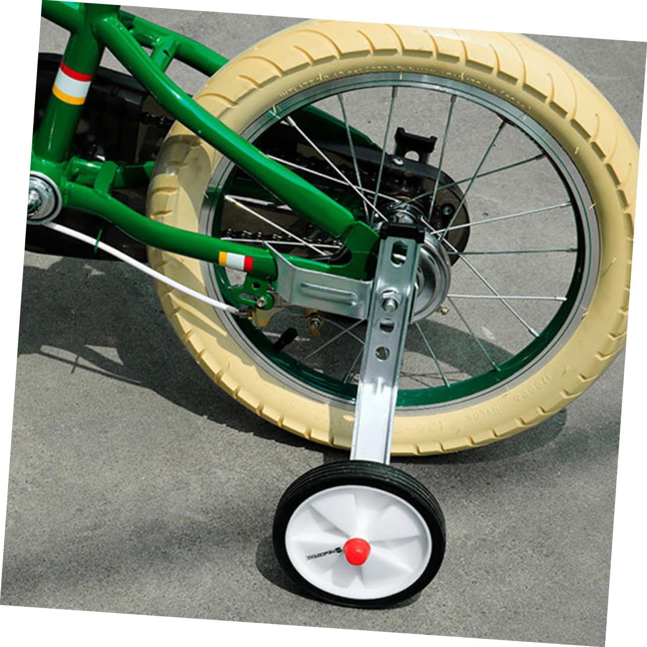 Wear-resistant Auxiliary Bike Wheels Training Stabilizers with Reinforced for Easy Installation and Enhanced Safety Fit for Bicycle Balance and Cycling Skills