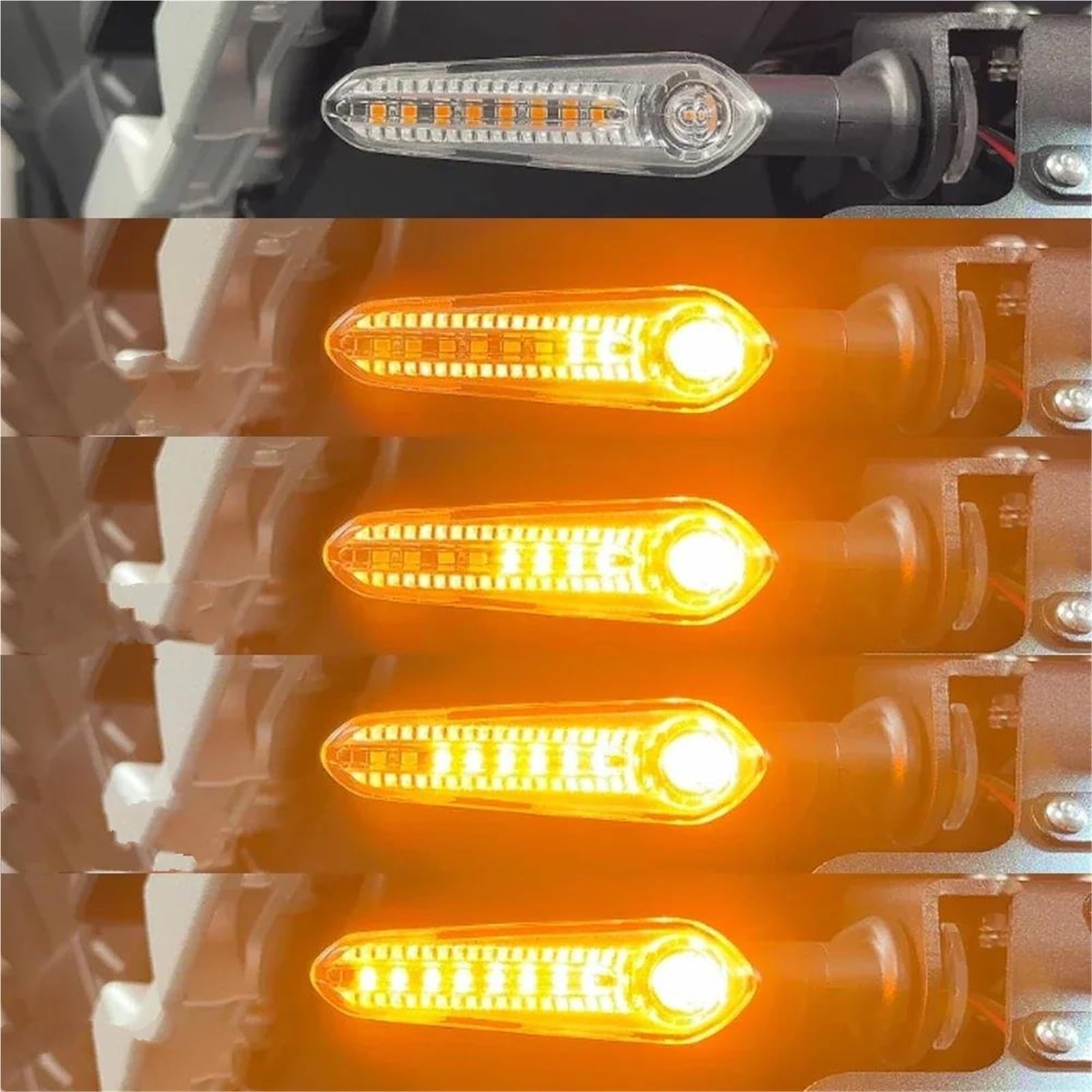 Indicadores Intermitentes LED Delanteros Traseros Motocicleta Para Yamaha Tracer 900 9GT 700/GT MT-03 MT-25 MT-07 MT-09 Luces De Señalización Indicadora Intermitencia Motocicleta