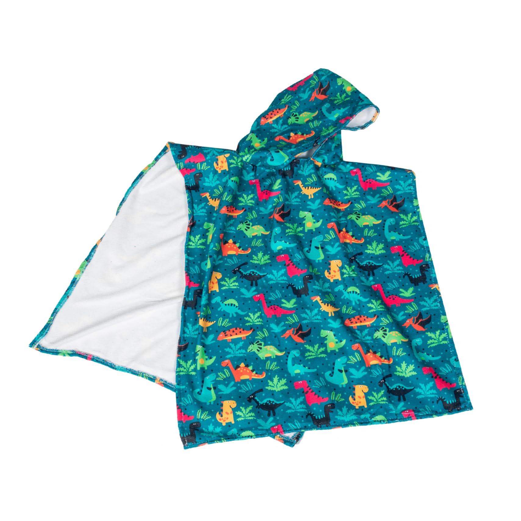 Toalla de Baño Capucha para Niño 3D Absorbente de Fibra Superfina para Piscina y Playa