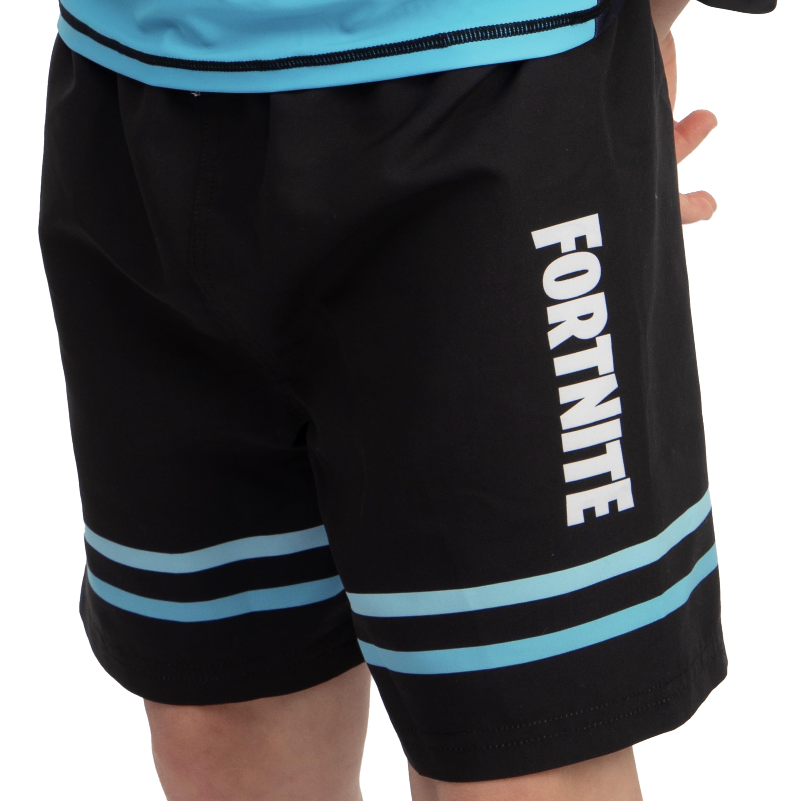 Fortnite Maillots de Bain garçons, Combinaison Natation Deux pièces, Maillot de Bain Enfant Garcon Manches Longues