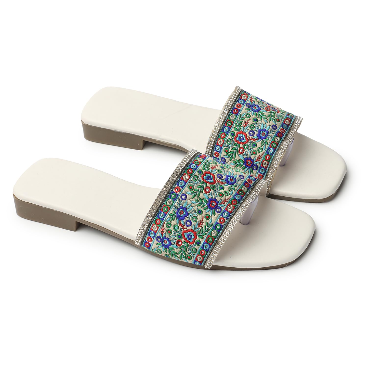 See full amazon price history chart for Naitik Womens Embroidered Casual Slip-On Flat Sandals Chappal Ethnic Wear for Girls Party & Occasions (White) Naitik Womens Embroidered Casual Slip-On Flat Sandals Chappal Ethnic Wear for Girls Party & Occasions (White) (B0CLGYPK3Z) Amazon Price History, Amazon Price Tracker