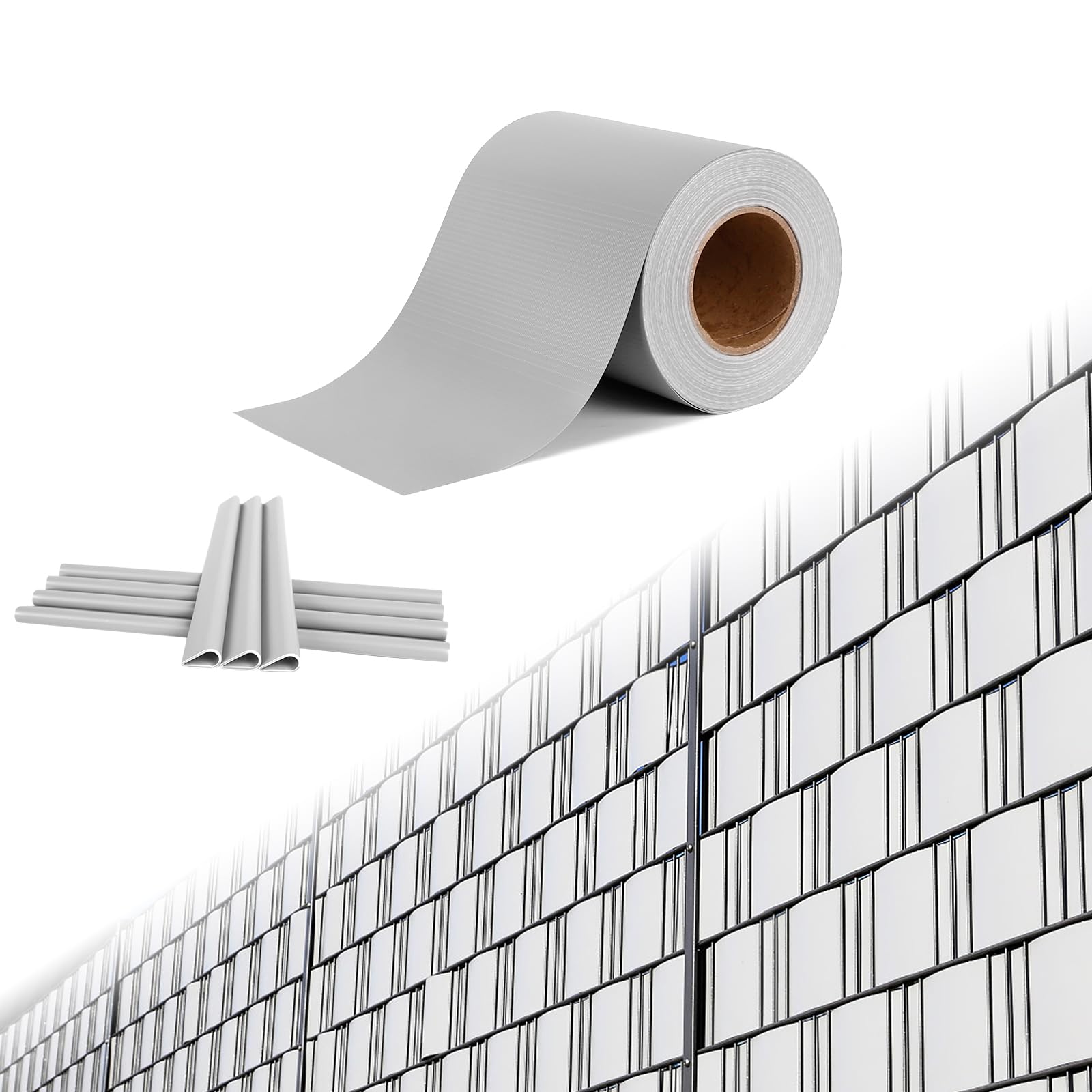 Bandes de protection de l'intimité en PVC contre le vis à vis de clôture