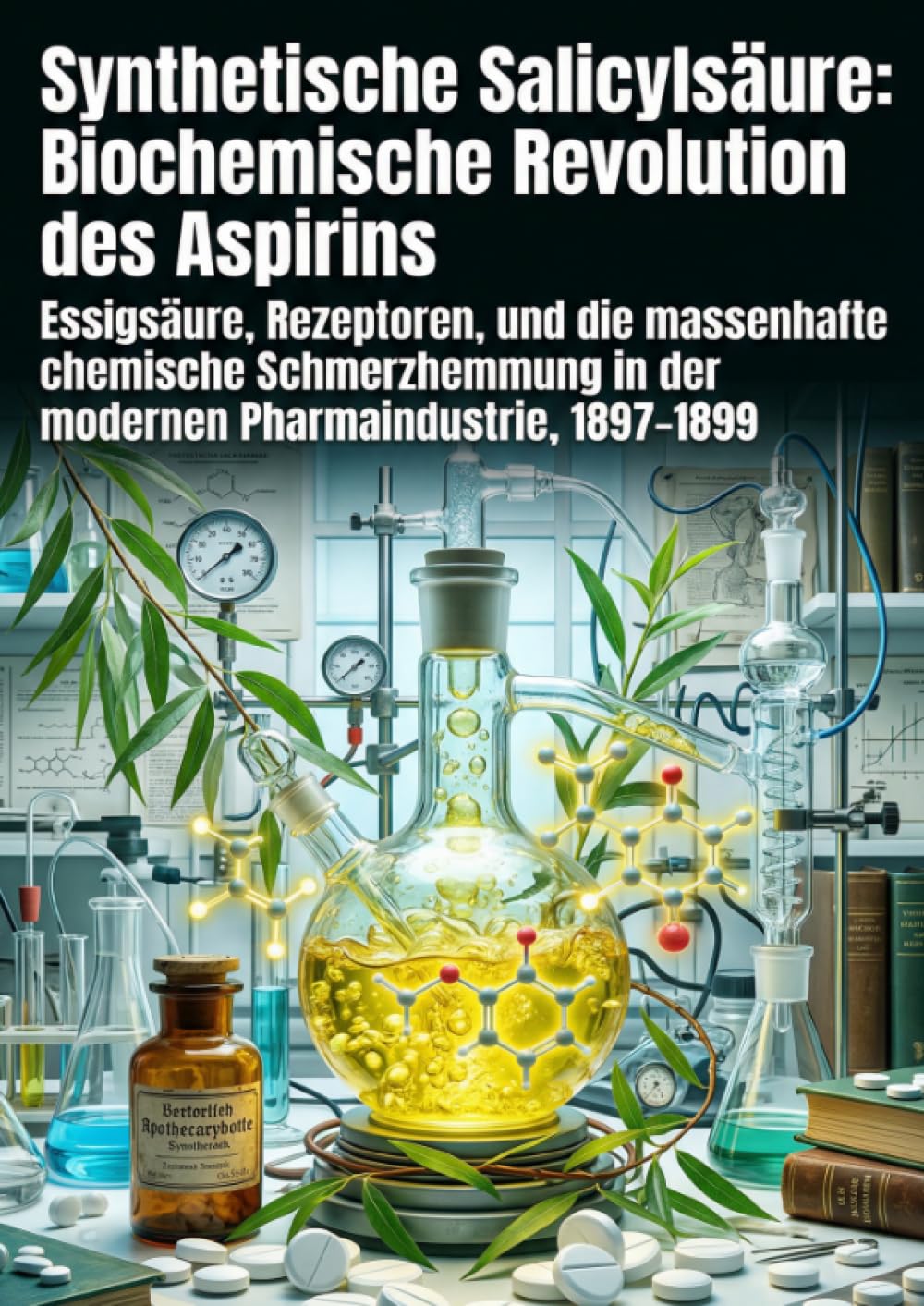 Synthetische Salicylsäure: Biochemische Revolution des Aspirins: Essigsäure, Rezeptoren, und die massenhafte chemische Schmerzhemmung in der modernen Pharmaindustrie, 1897–1899