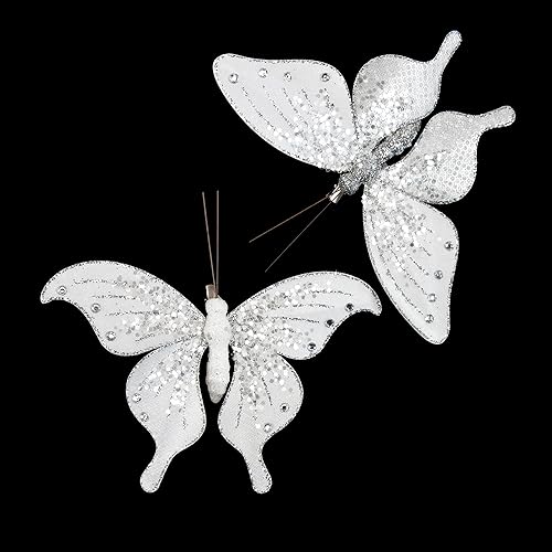 Berfutall- 3D Fabric Butterfly Wall Decor for Home Decor, Garden Decor, 8.66 Inc