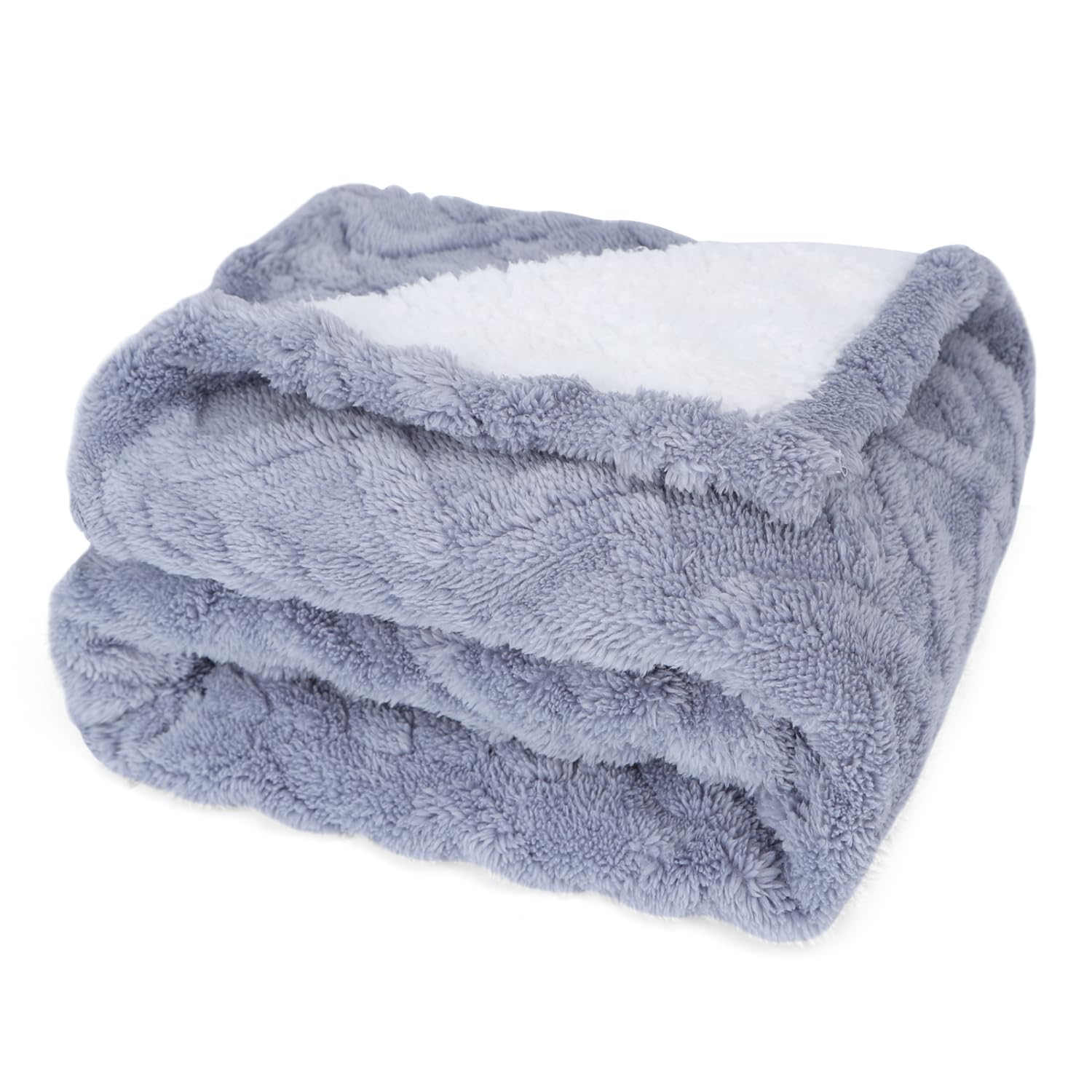 Nobleza Coperta Impermeabile per Cani, Morbida Coperta in Pile per Cani di Taglia Media e Grande, Gatti, XL 152 x 127 cm, Coprisedile Reversibile, Lavabile in Lavatrice, Azzurro