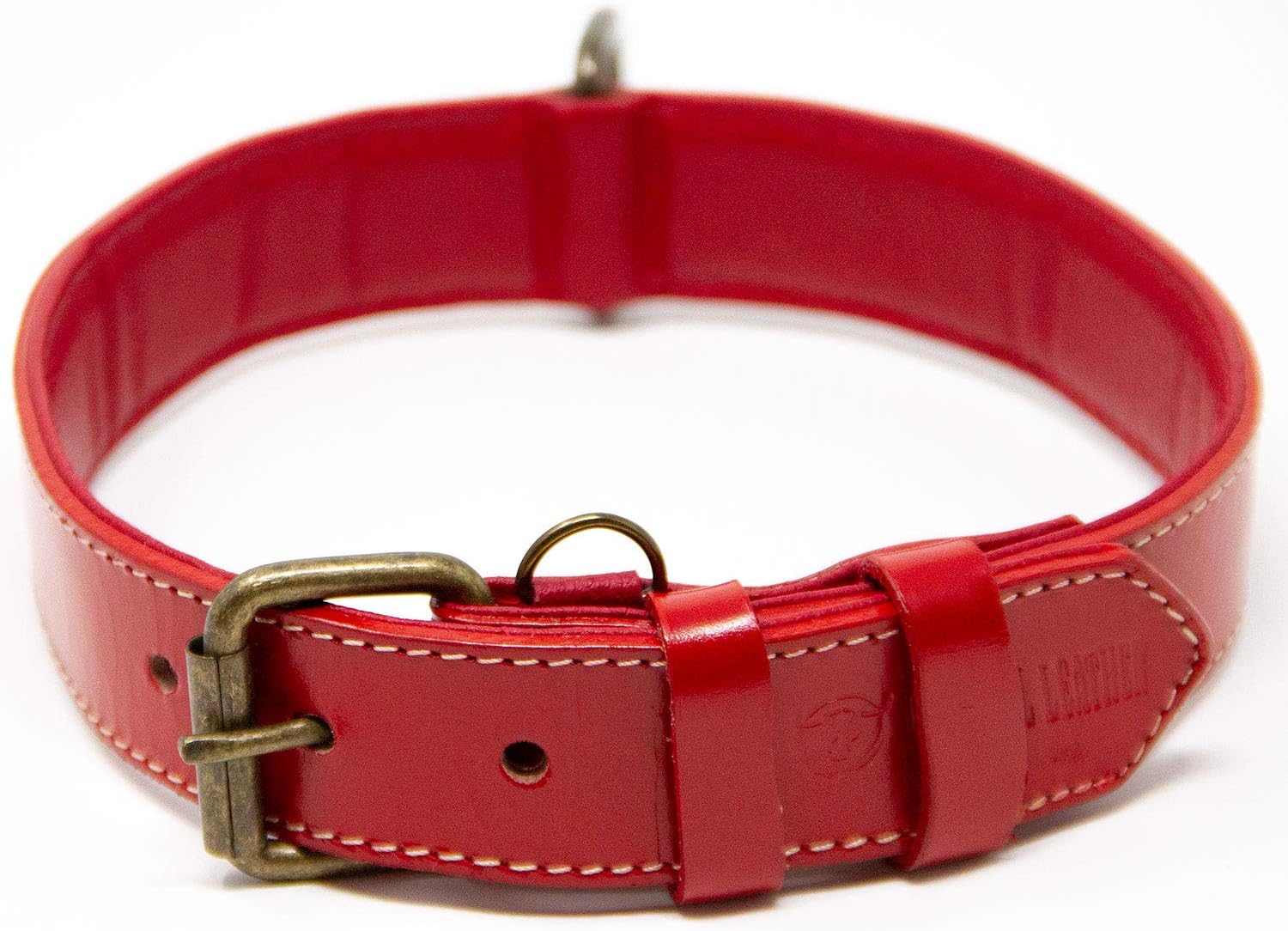 Logical Leather Dog Collar Best Full Grain Padded