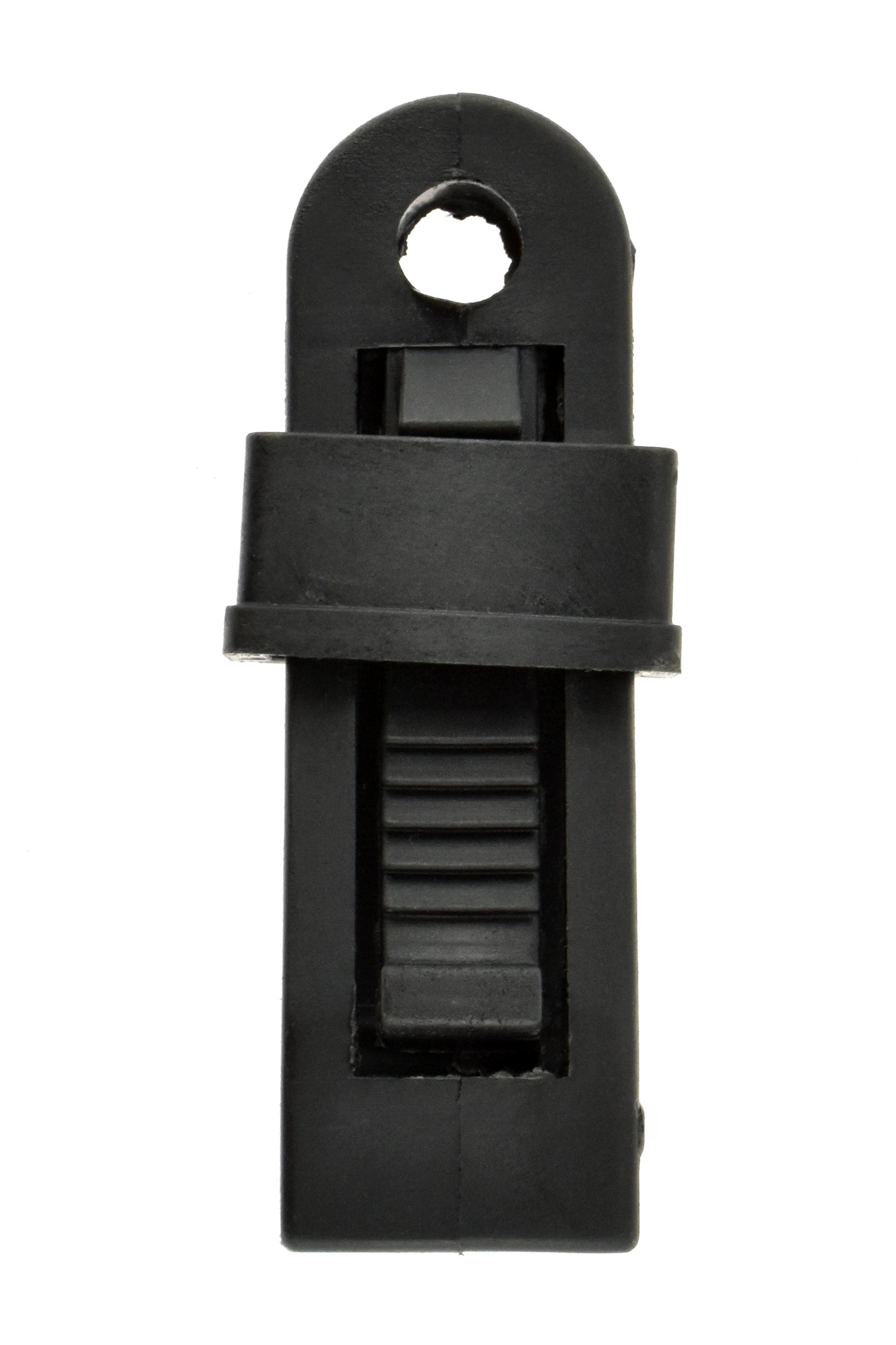 SE 9615RB12 Abrazaderas para toldo/toldo (12 unidades), color negro