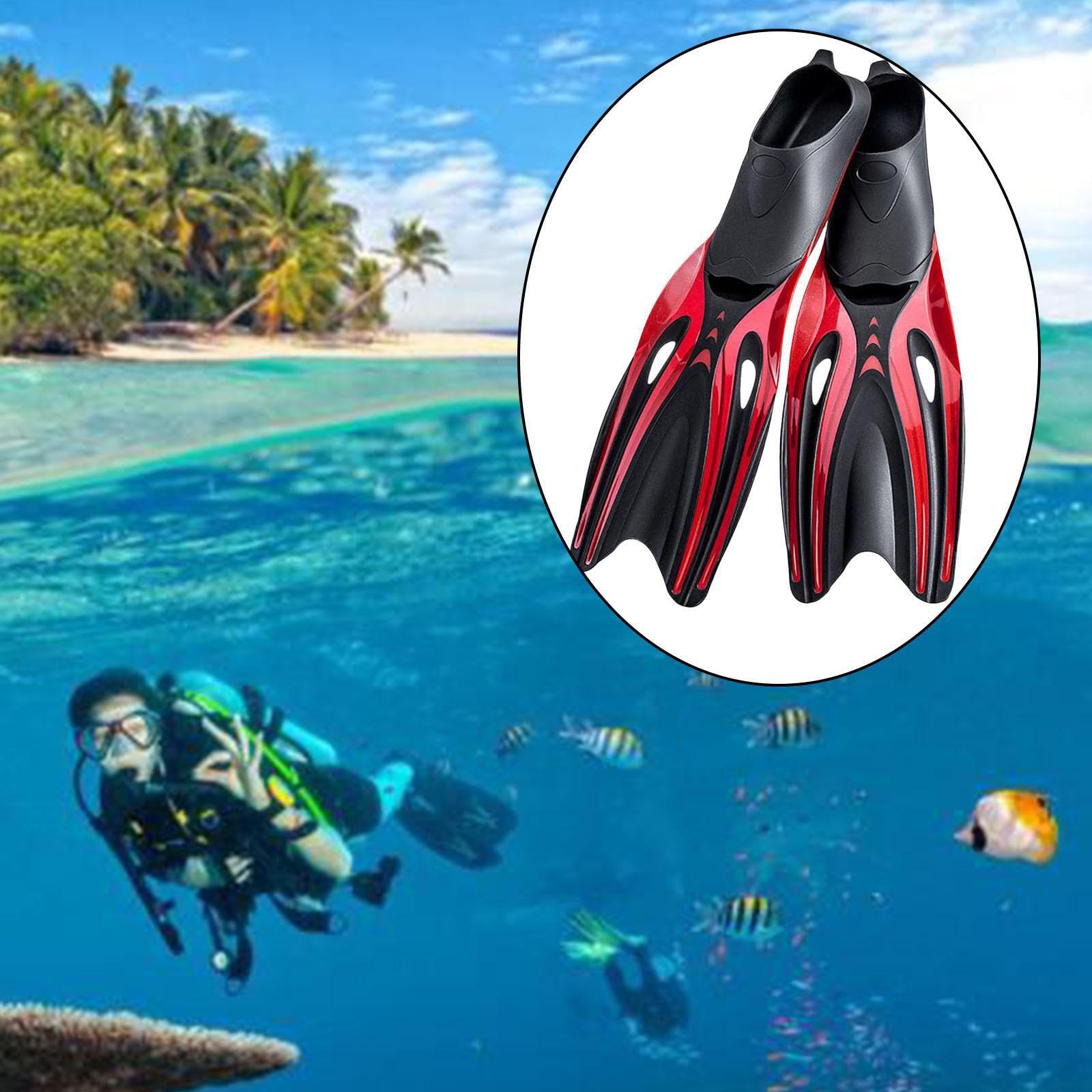 Aletas para Buceo Libre, Ideales para Adultos. Snorkel, mejoran la Velocidad de nado, reducen la Resistencia al Agua, facilitan el Drenaje, ofrecen