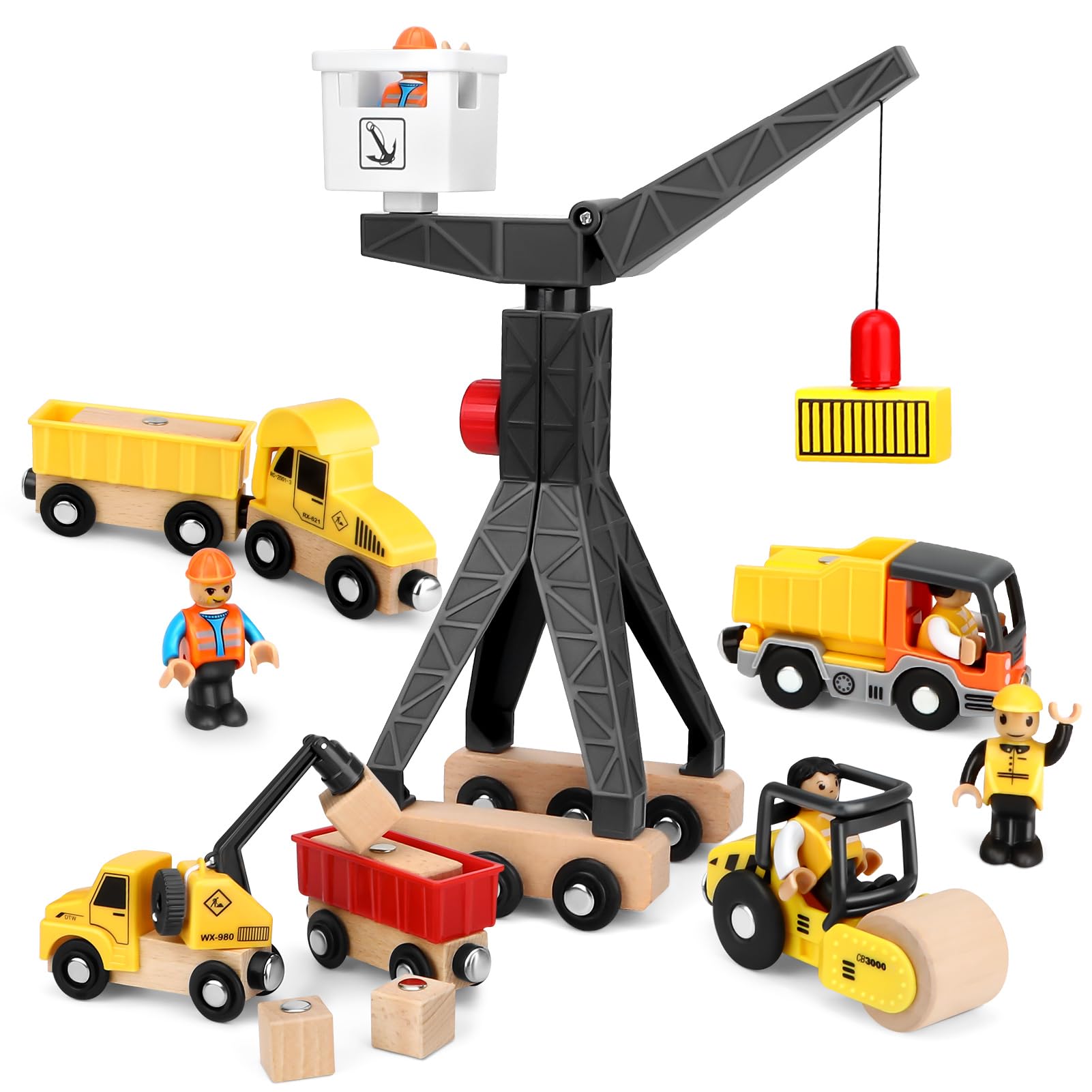 Charmofun Camion Gru 2 In 1 854 Pezzi: Costruzioni Technic Per Bambini 6+