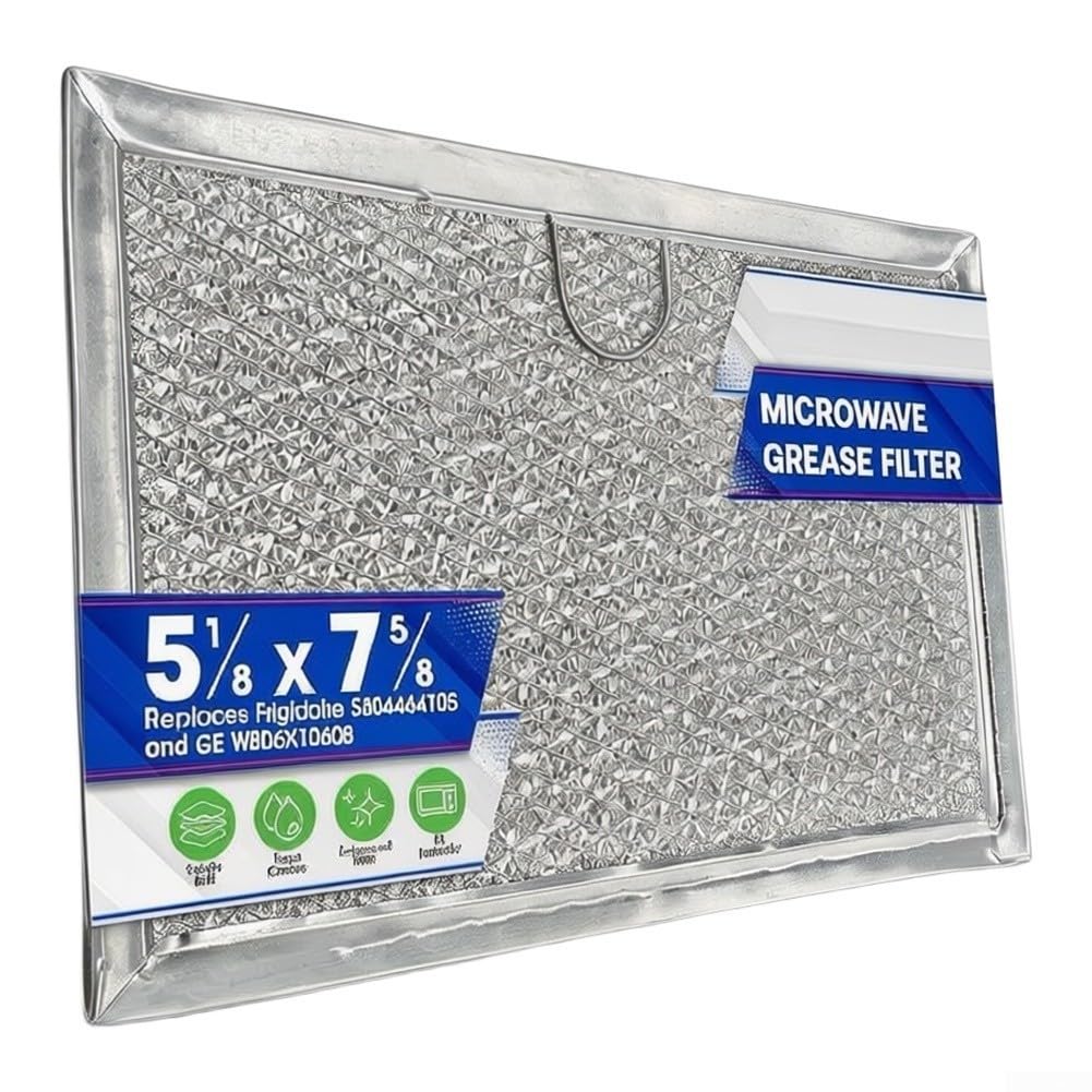 para filtro extractor de cocina recortable anti grasa para campanas - Lámina aluminio con 57x47cm(WB06X10309)