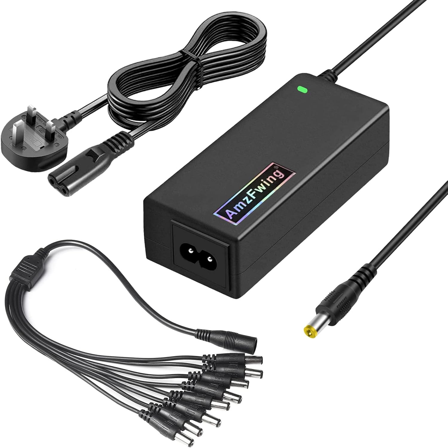 12V for Security Camera Power Supply AC DC Power Adapter, fit for DC 12