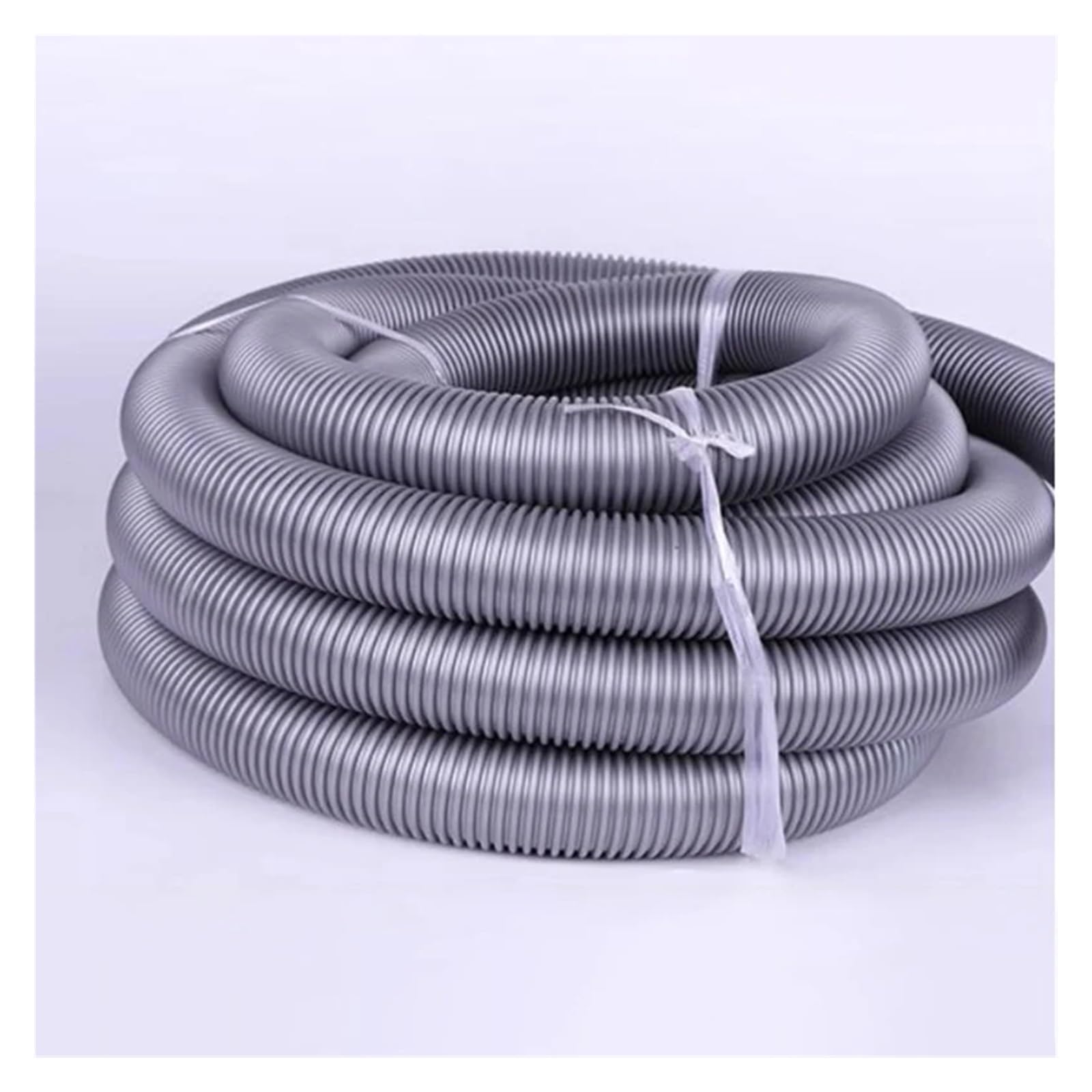Tubo Flessibile For Aspirapolvere In PVC Grigio, Aspirazione Polvere, Tubo Di Scarico Fumi, Tubo Dell'aria, 1 Metro, Diametro Interno 30-100 Mm, 1000 Mm, 1 Pezzo(Inner Diameter 35mm)